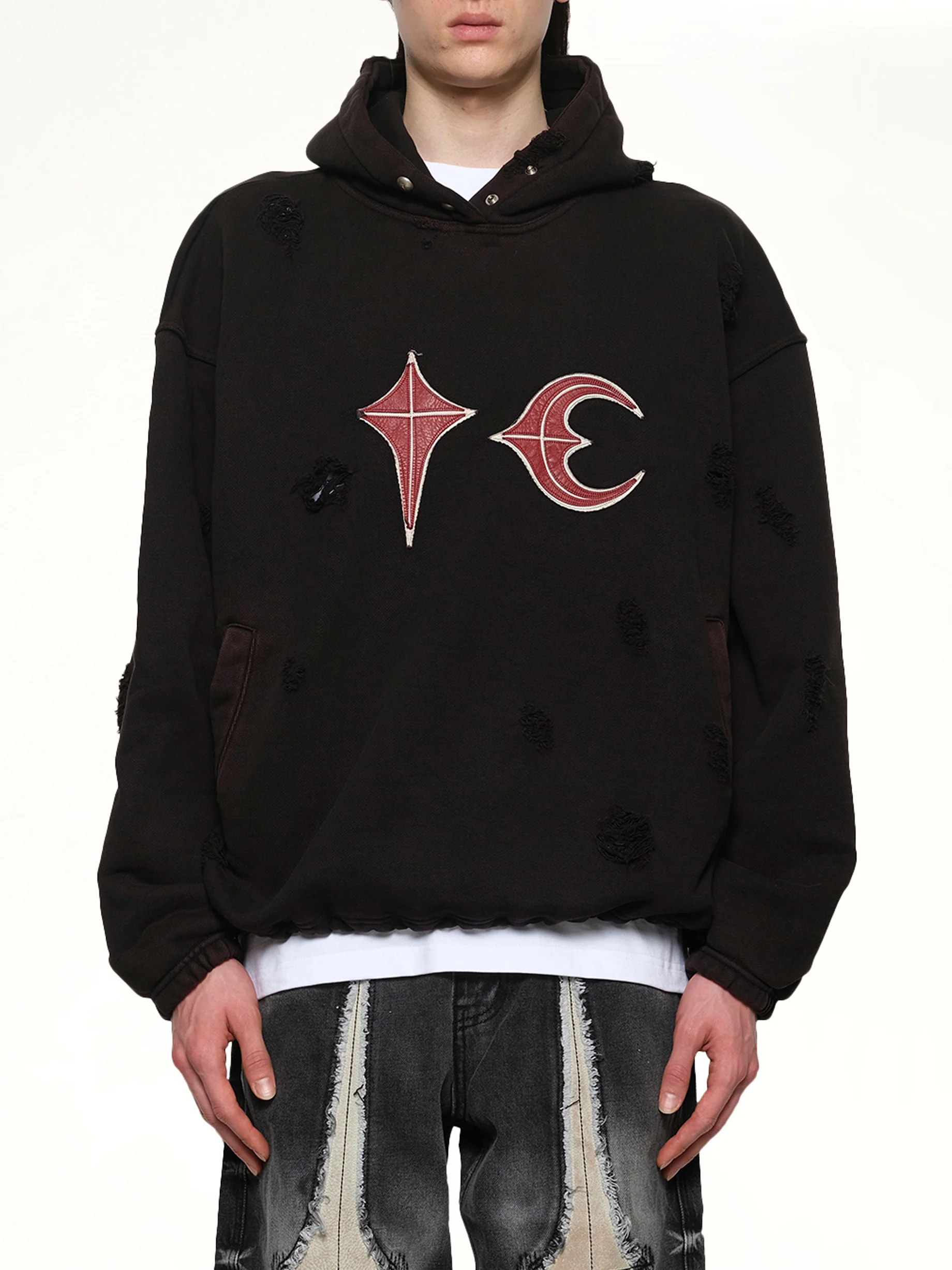 Rock Hoodie in Black