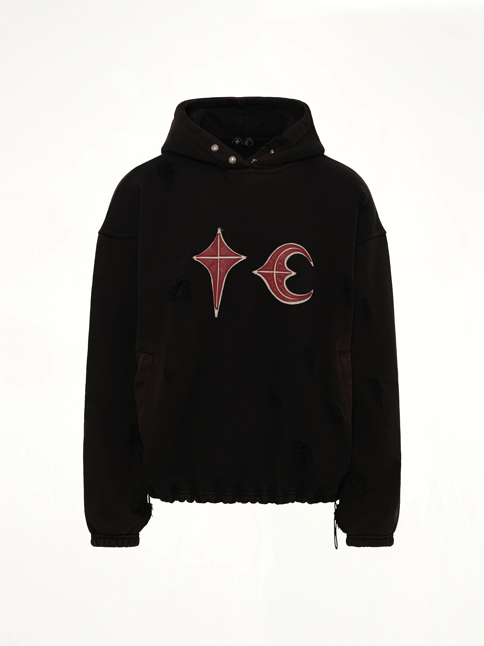 Rock Hoodie in Black - Image 2