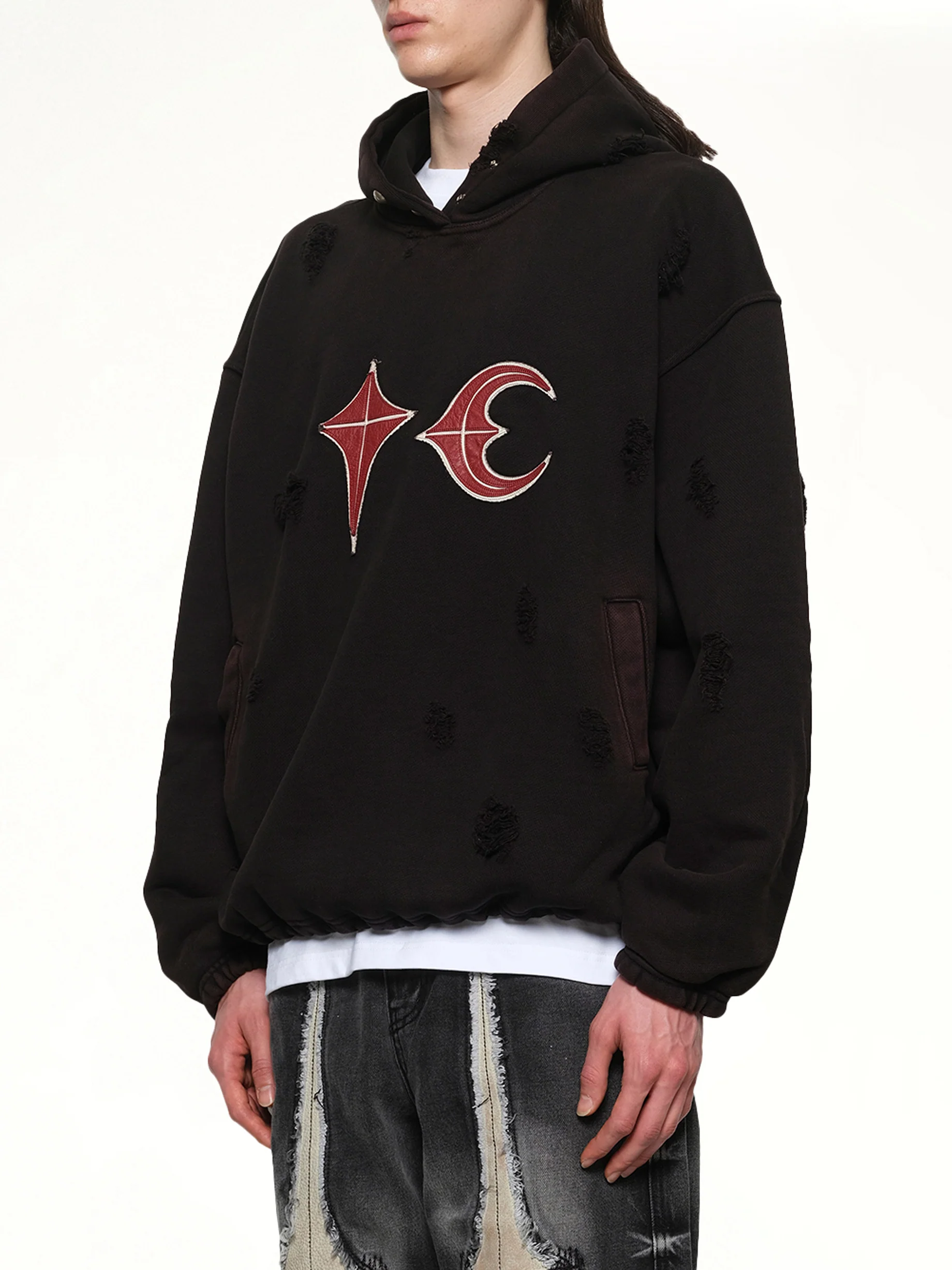 Rock Hoodie in Black - Image 3