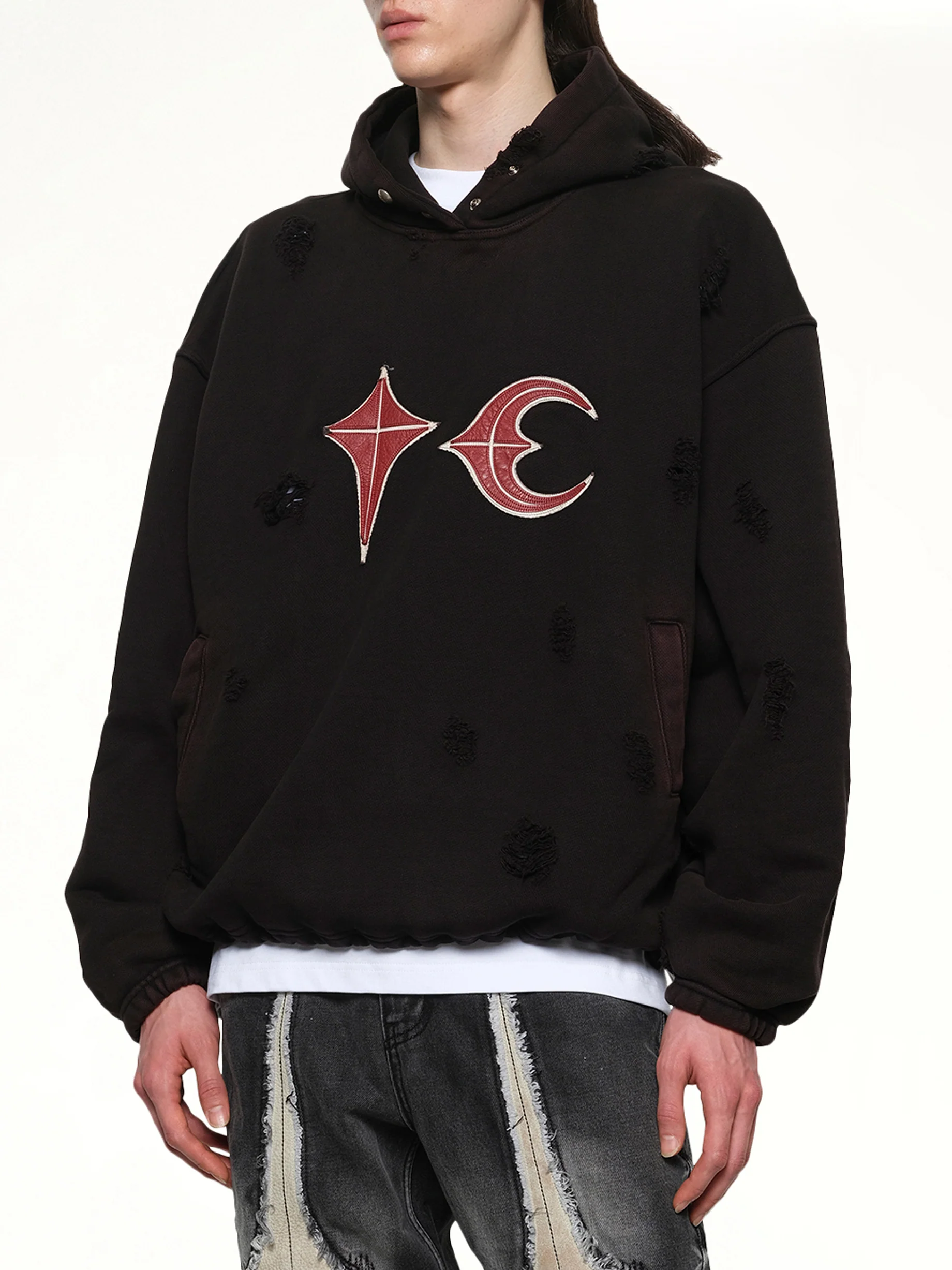 Rock Hoodie in Black - Image 6