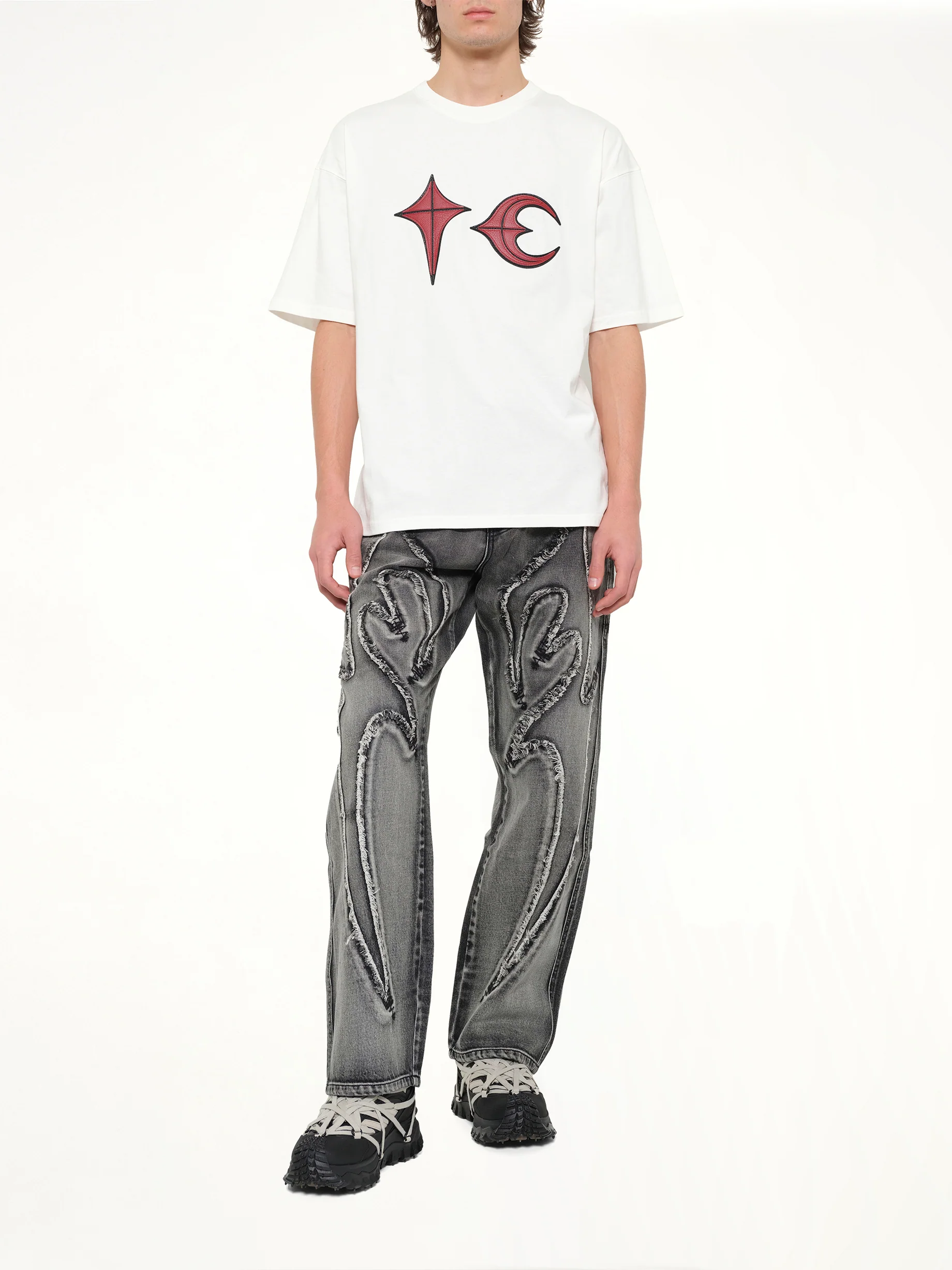 Rock T-Shirt in White - Image 4
