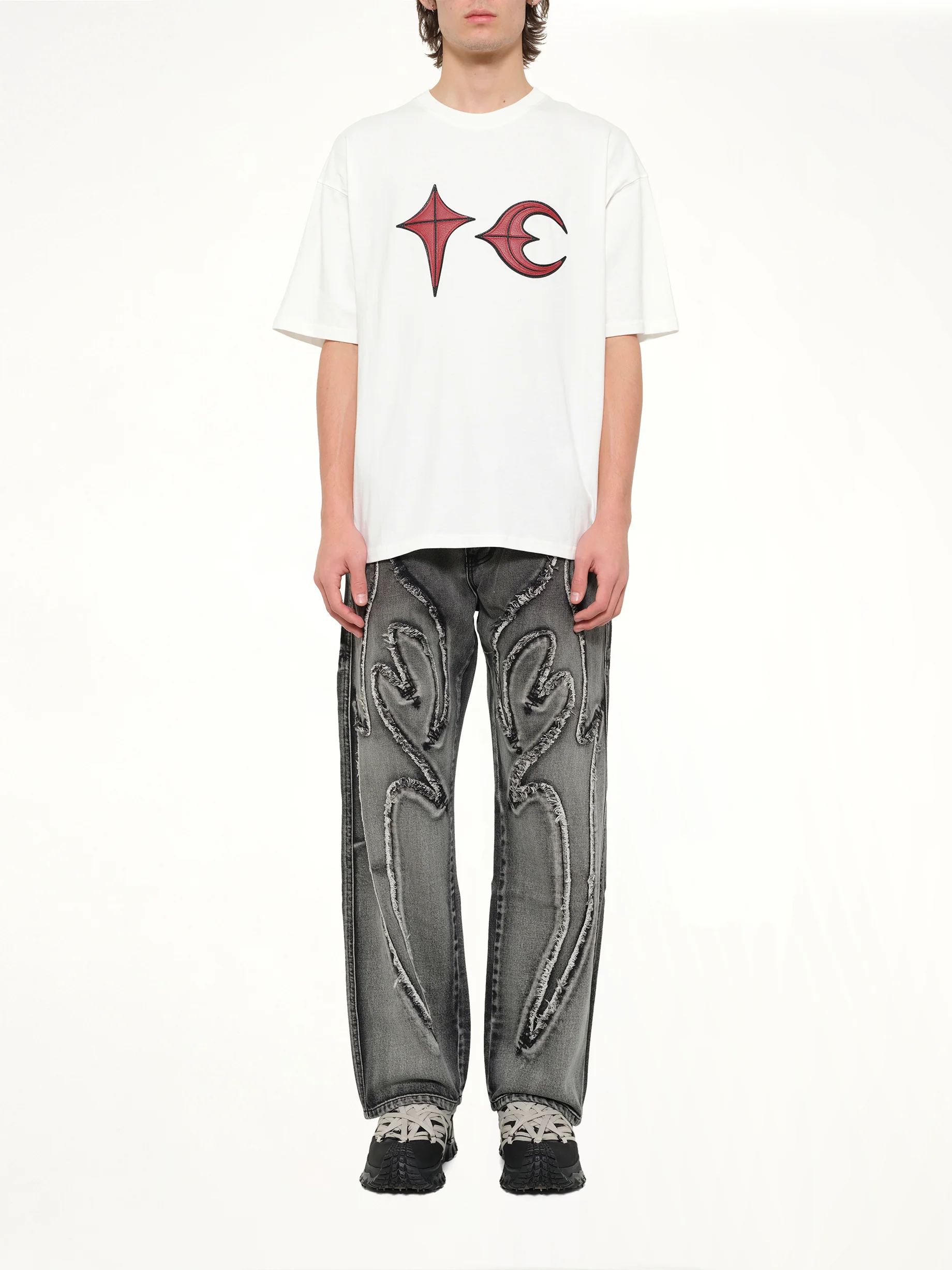 Rock T-Shirt in White - Image 7