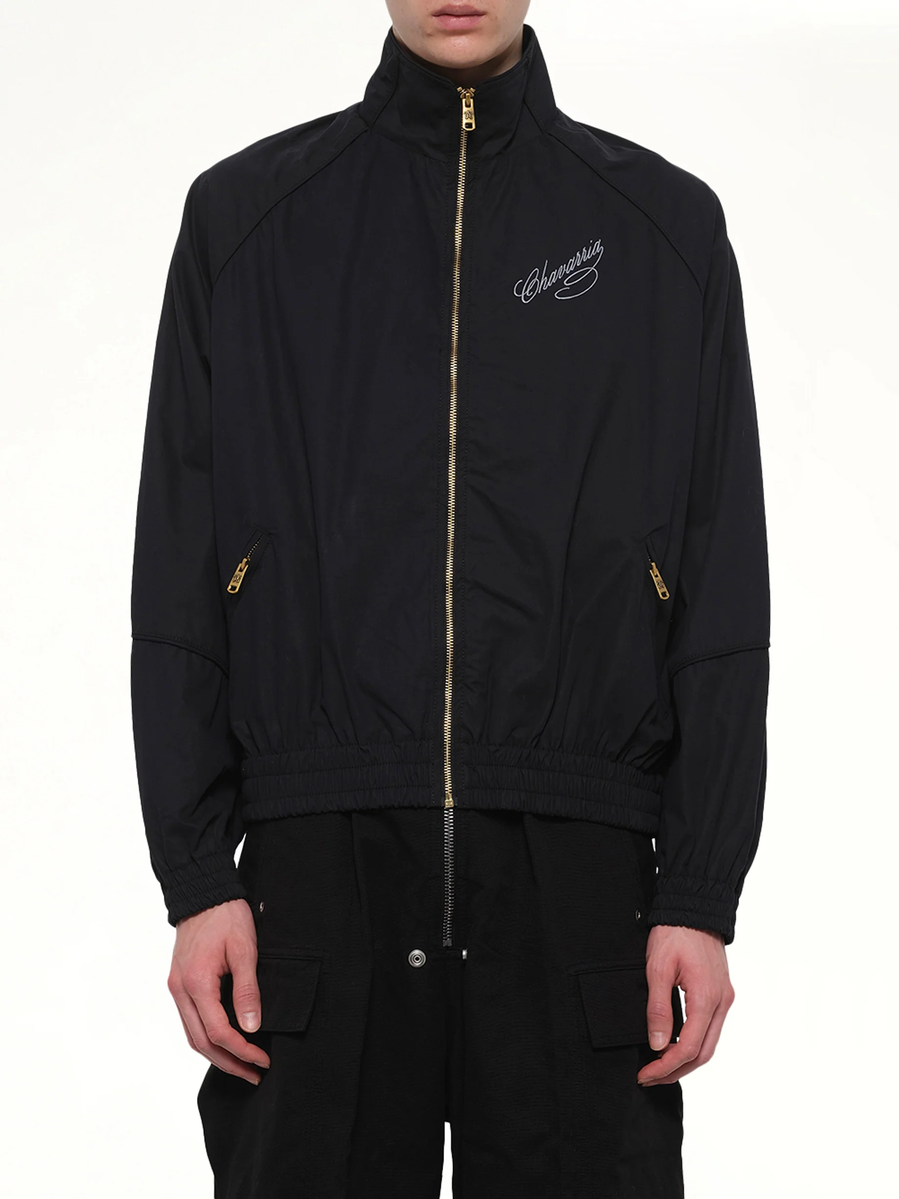 Ruff Rider Track Jacket in Black