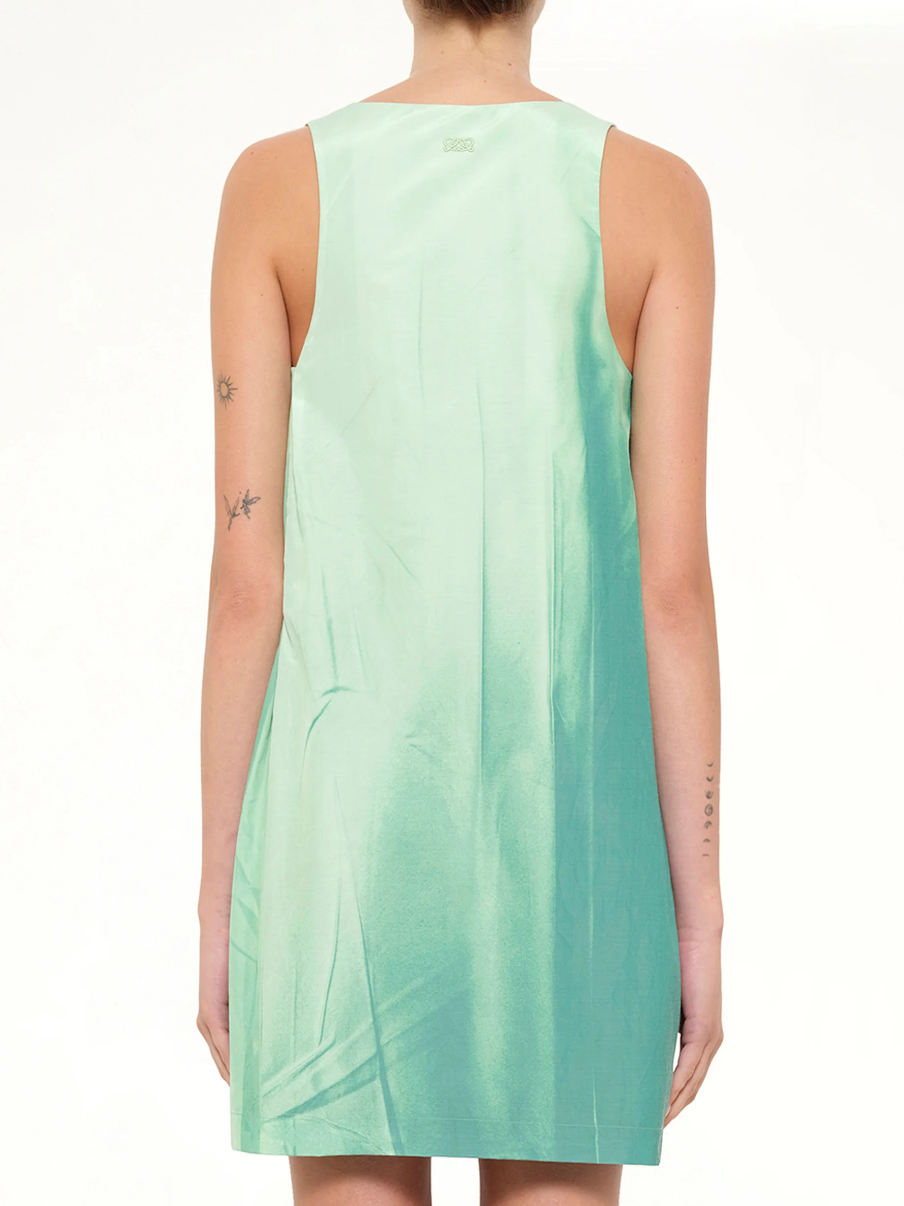 Runway Dress in Green - Image 5