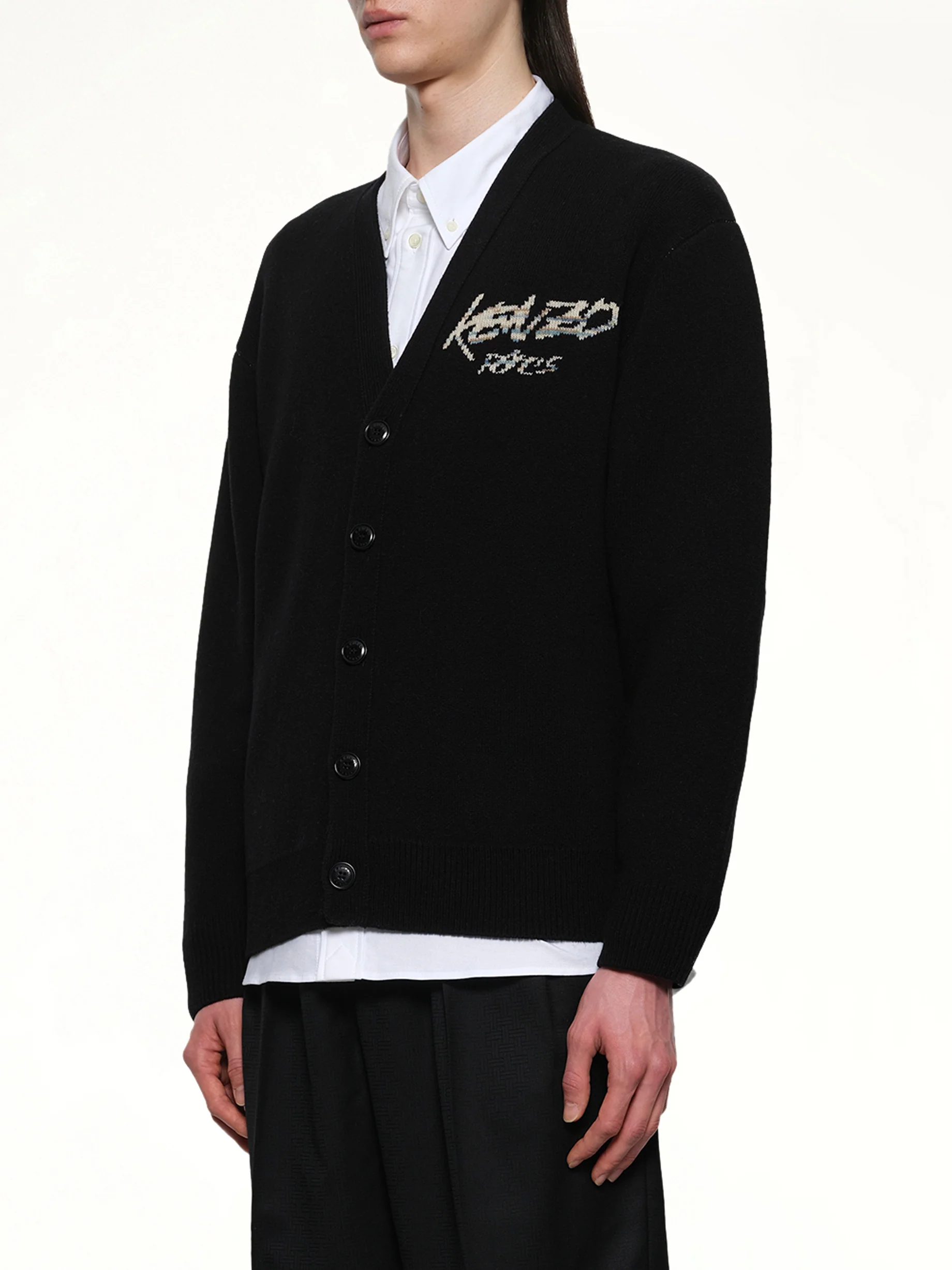 Rws Kenzo Futura Cardigan in Black - Image 3