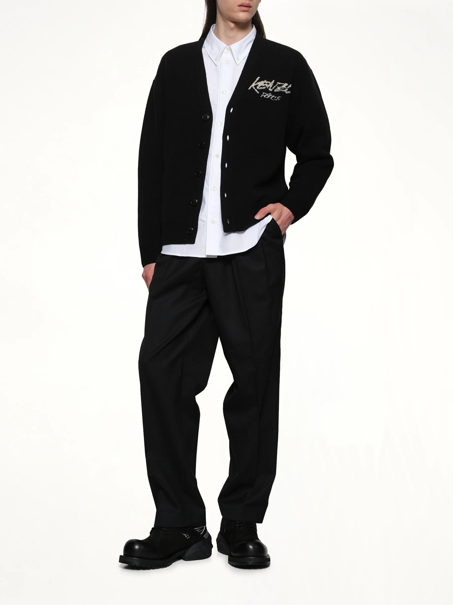 Rws Kenzo Futura Cardigan in Black - Image 4