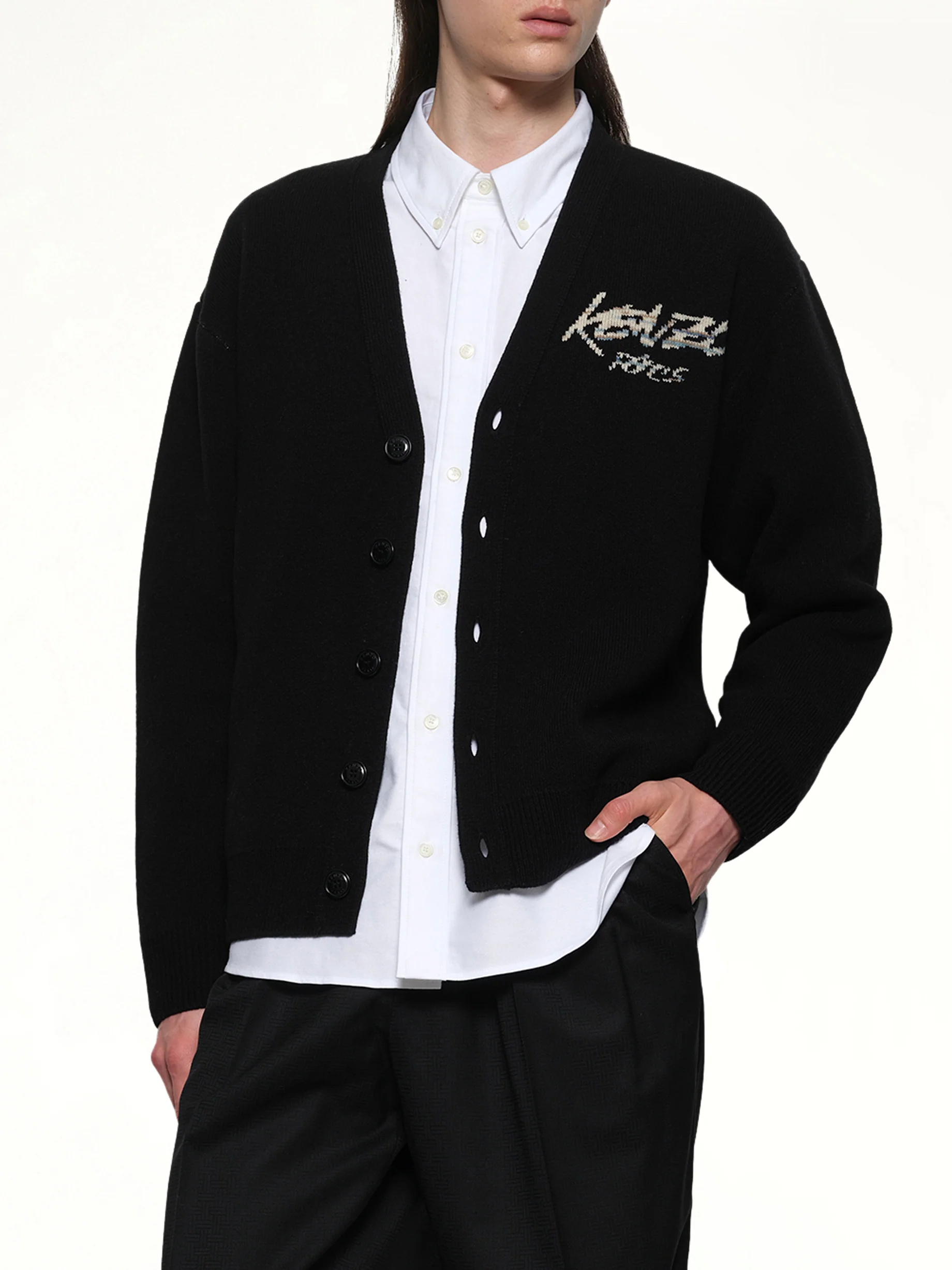 Rws Kenzo Futura Cardigan in Black - Image 6