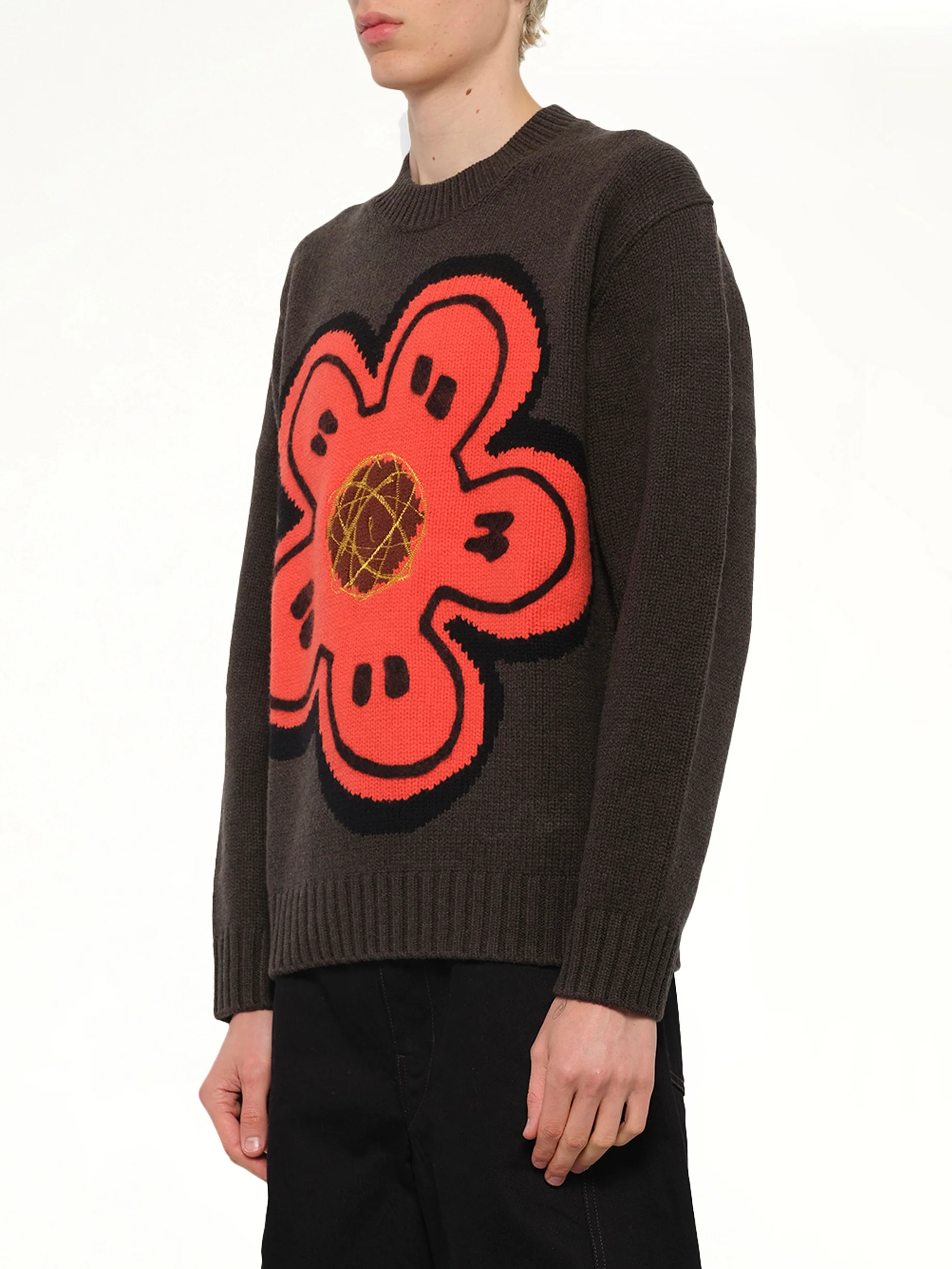 Rws Kenzo Futura Jumper in Khaki - Image 3