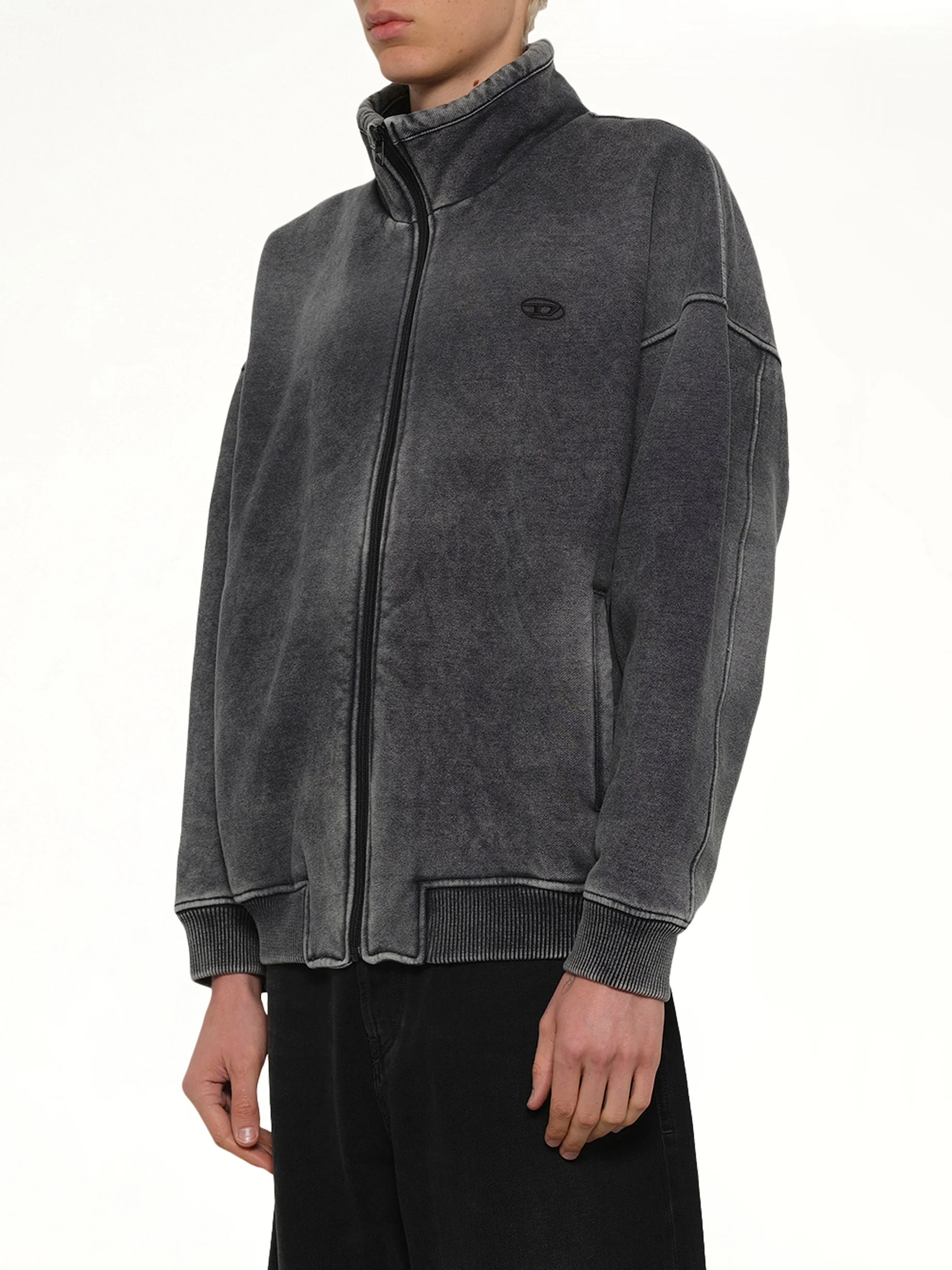 S-BATEL-V1 Zip Jacket in Grey - Image 3