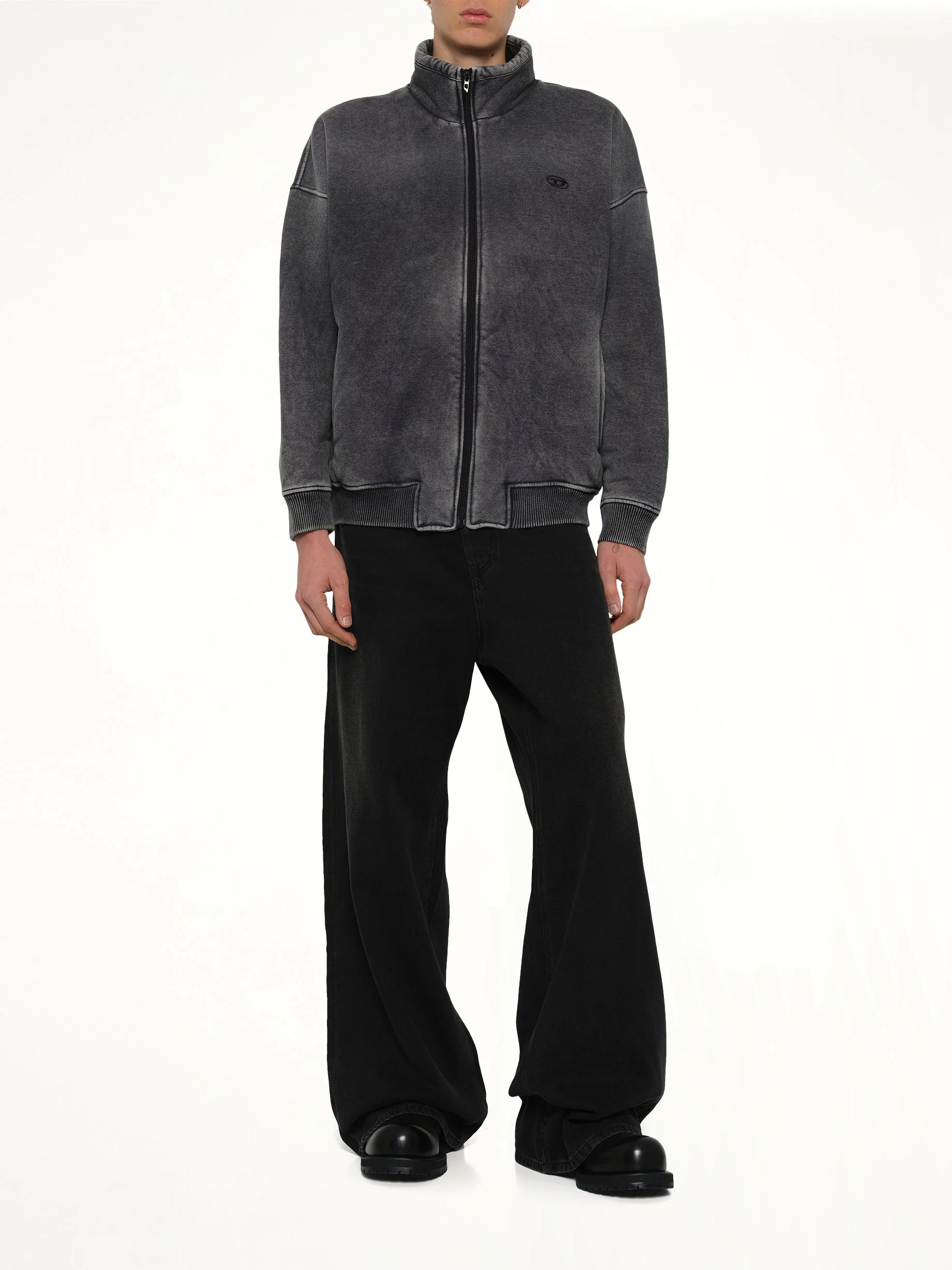 S-BATEL-V1 Zip Jacket in Grey - Image 4