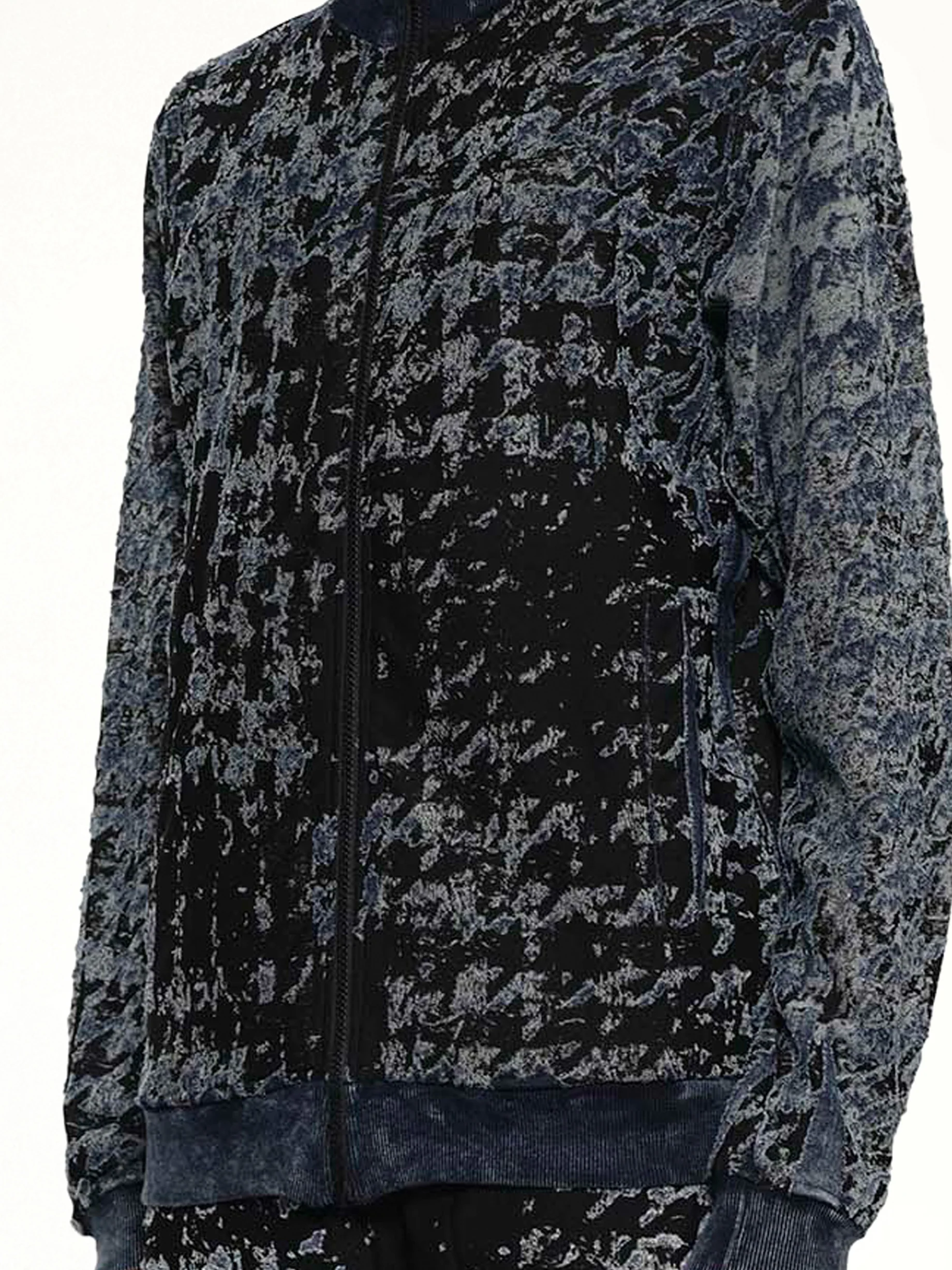 S-CORR Track Jacket in Black - Image 6