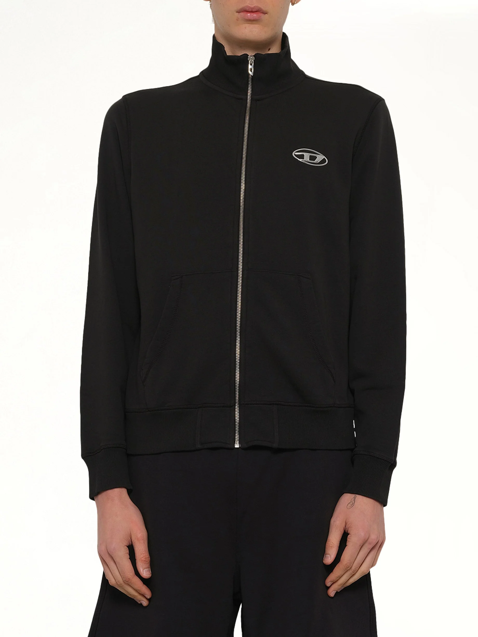 S-GINN-ZIP-IOD Jacket in Black