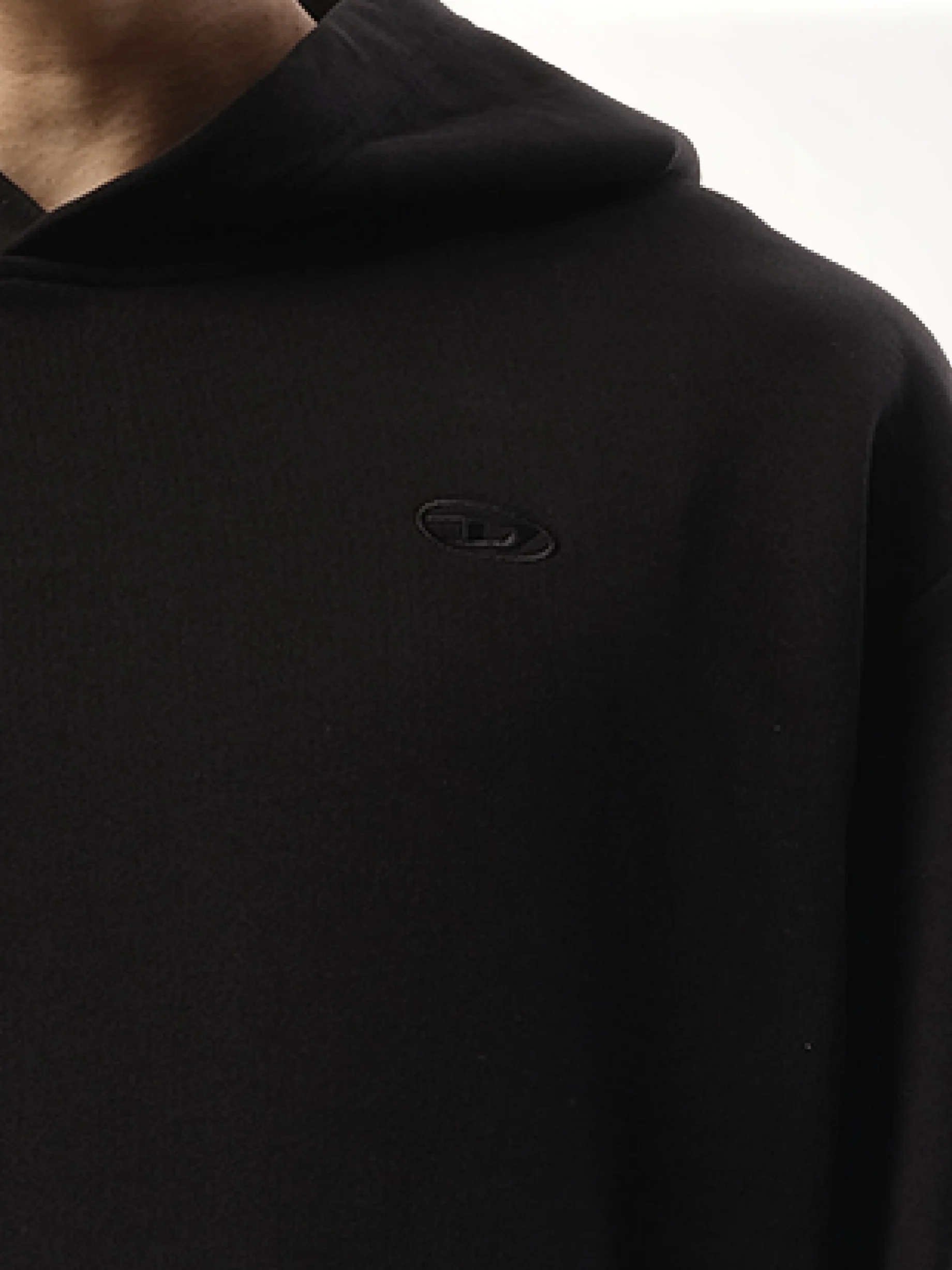 S-Macs Oval D Hoodie in Black - Image 3