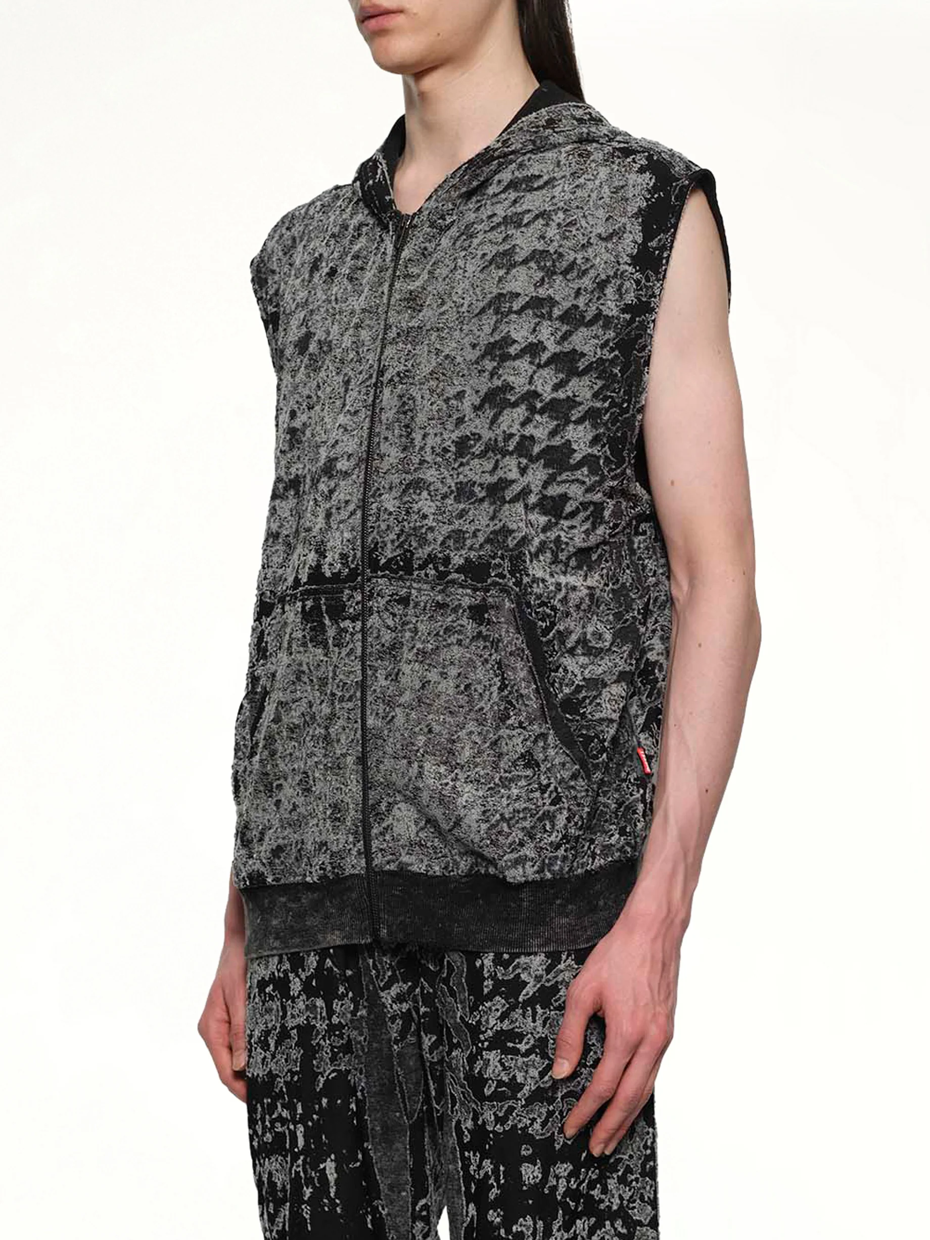 S-MELCHOR SL Hoodie in Black - Image 3