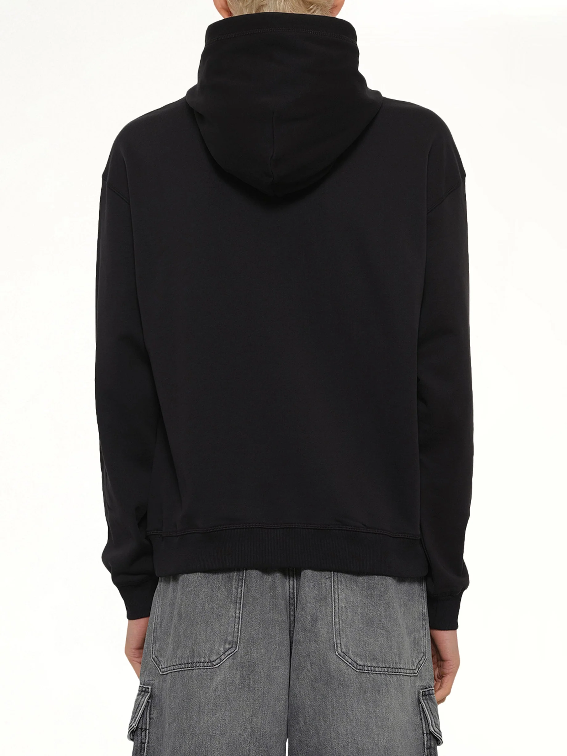 S-NORM-HOOD-IOD Hoodie in Black - Image 5