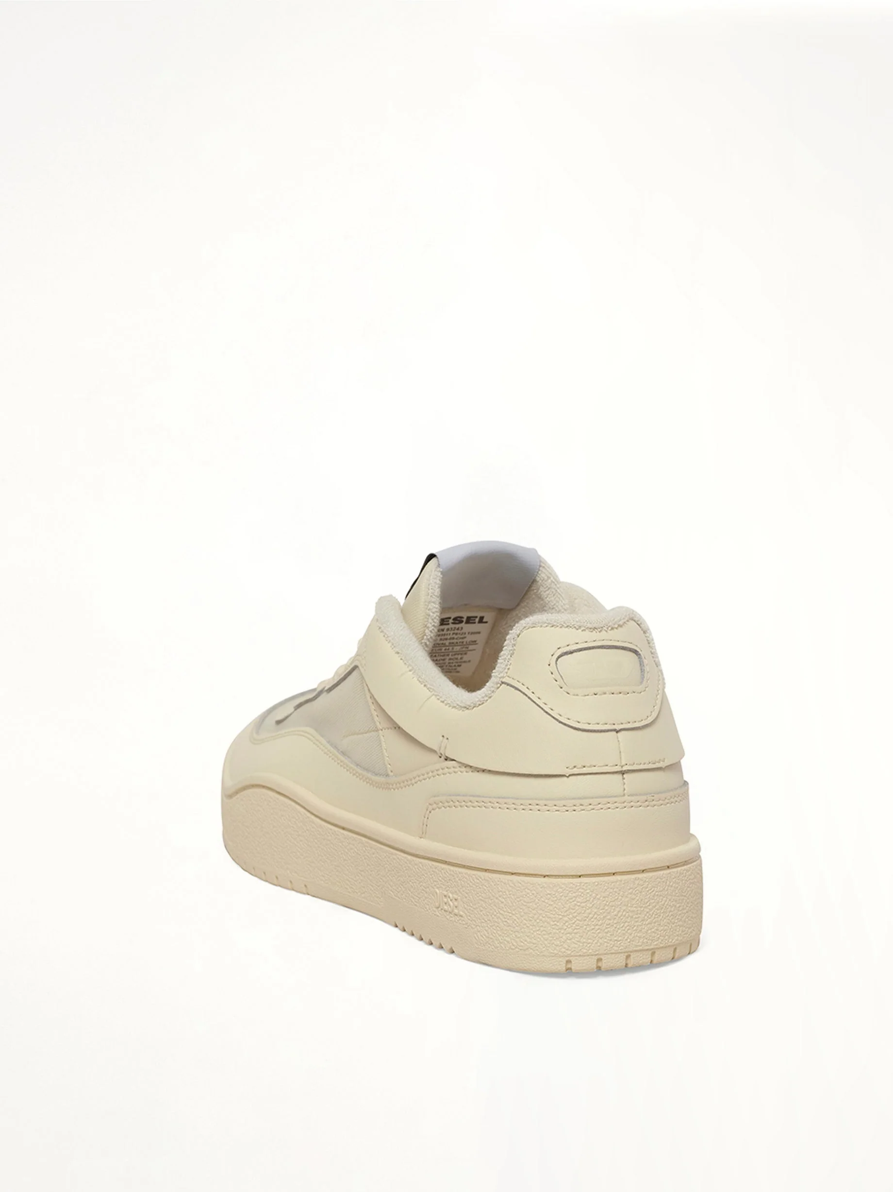 S-OVAL Skate Low Sneaker in White - Image 3