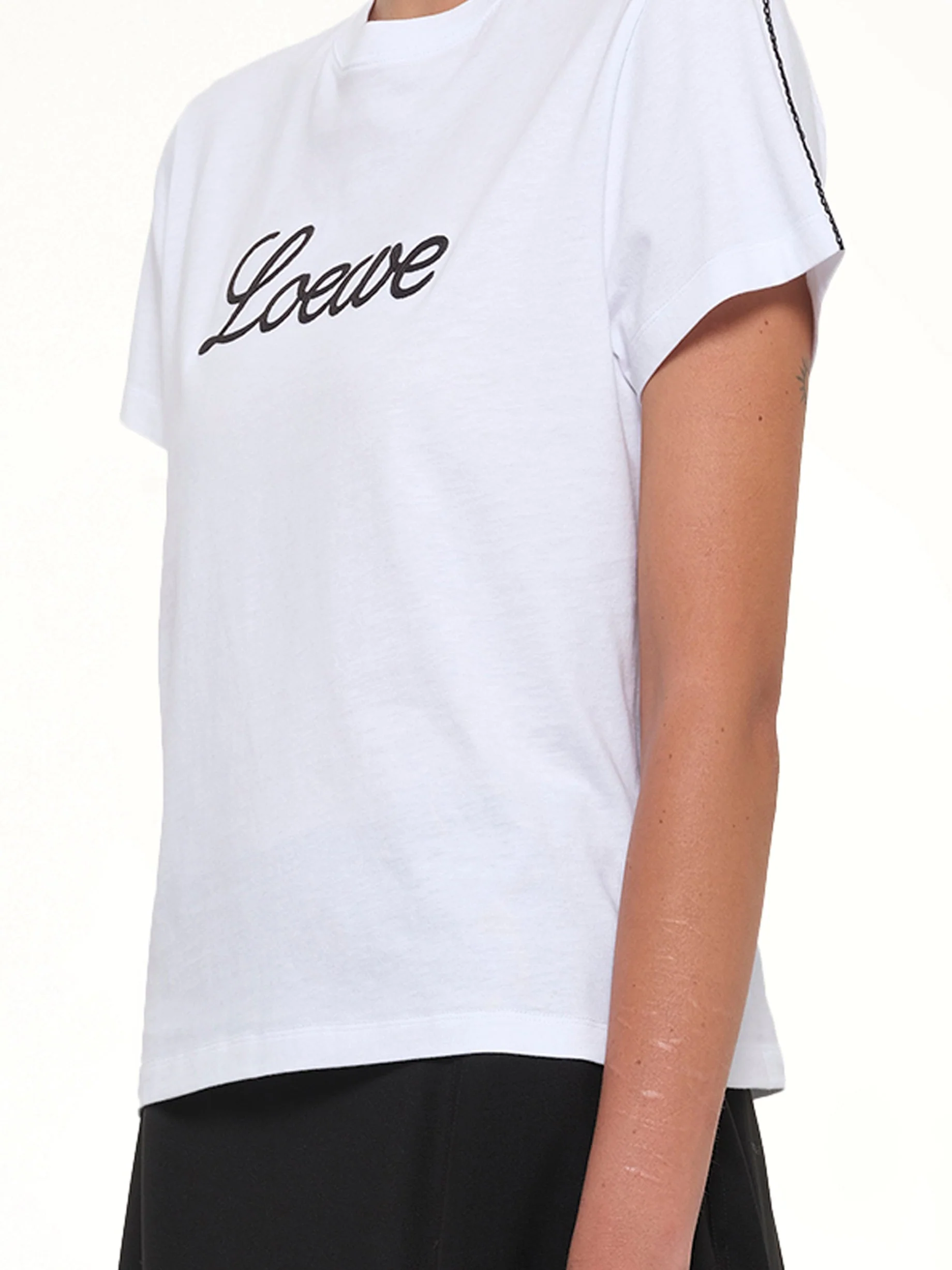 Loewe Relaxed Fit T-Shirt in White - Image 8