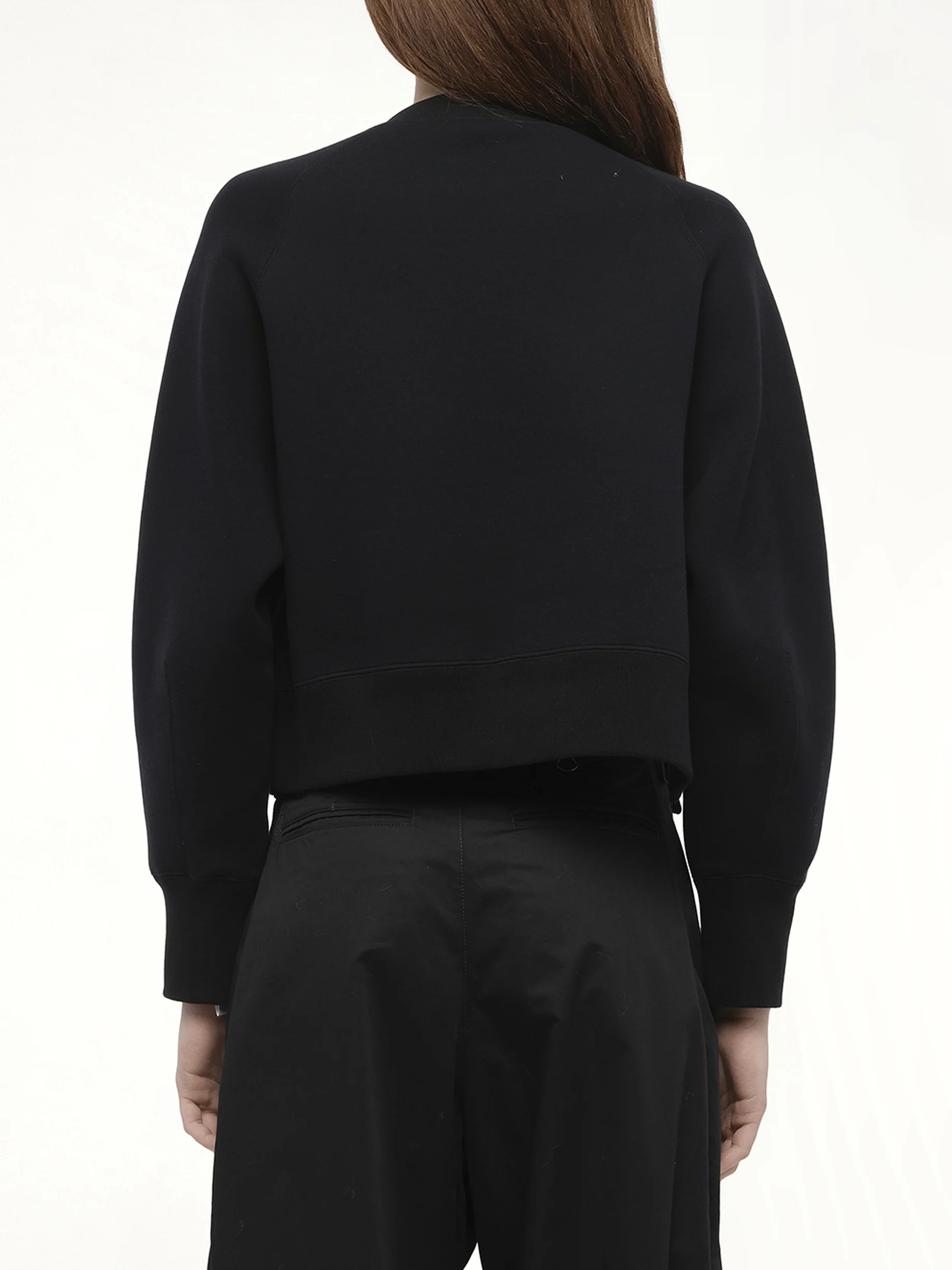 S Sponge Sweat Pullover in Black - Image 6