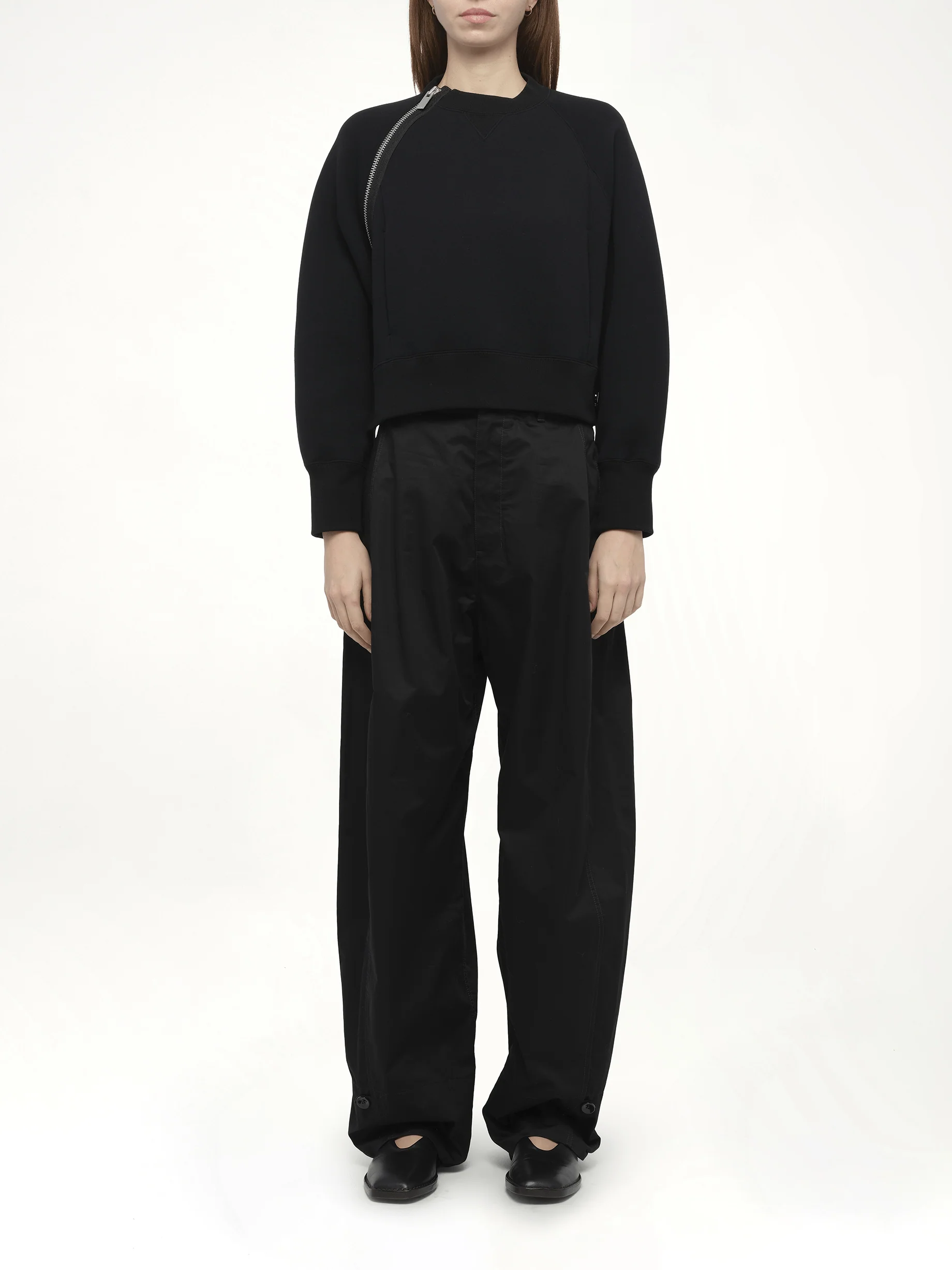 S Sponge Sweat Pullover in Black - Image 7