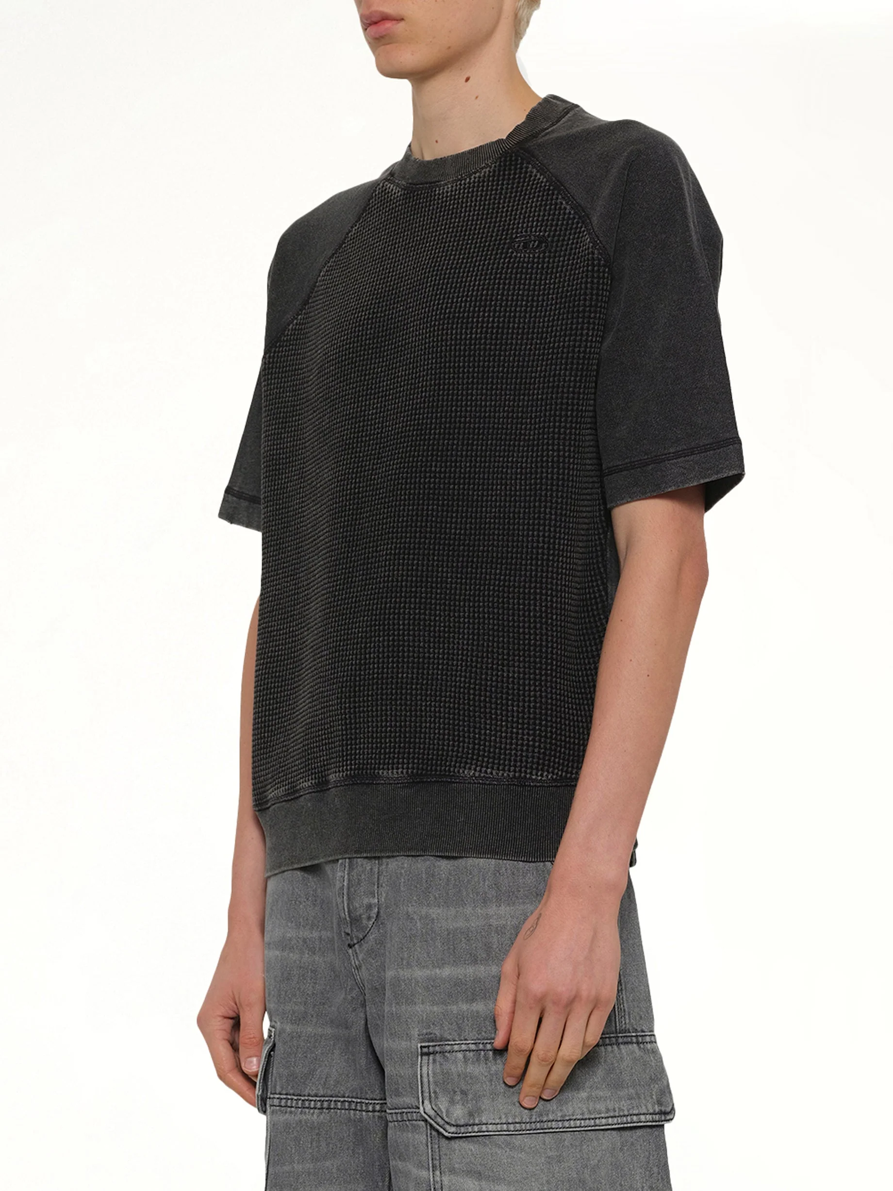 S-WAFY-RAG T-Shirt in Black - Image 3