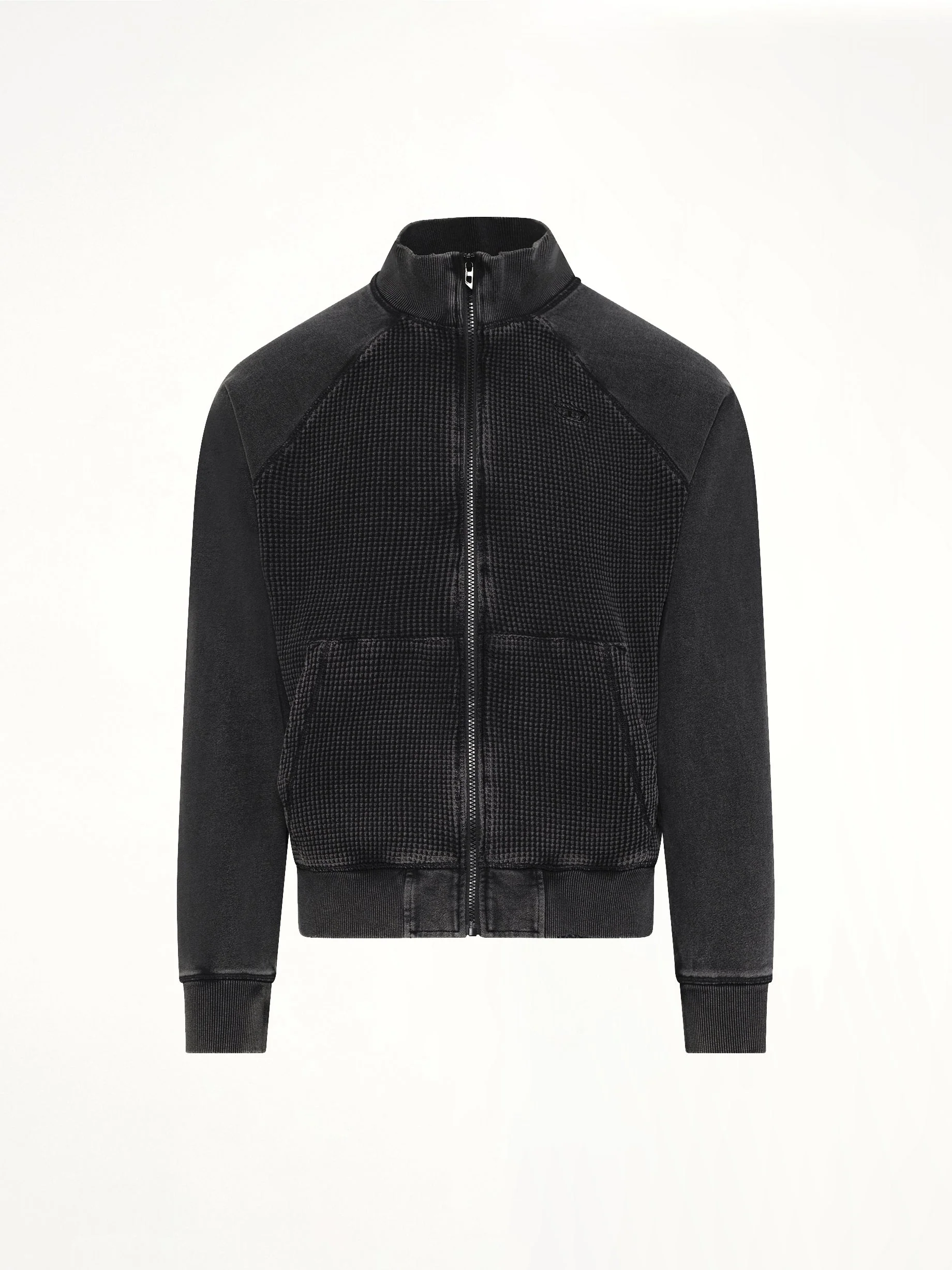 S-WAFY-ZIP-RAG Jacket in Black - Image 2