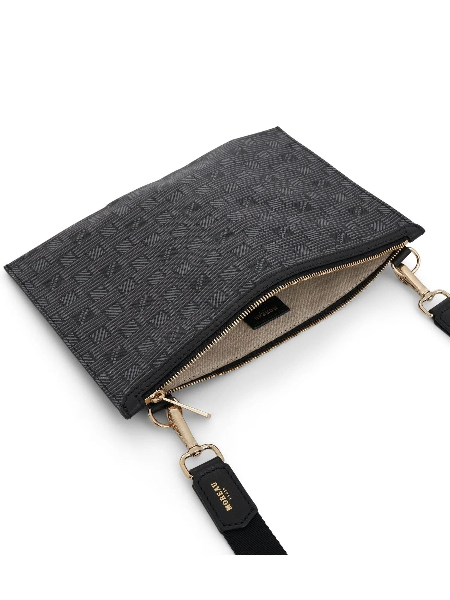 Saint Multiple Pouch Crossbody PM in Black - Image 4