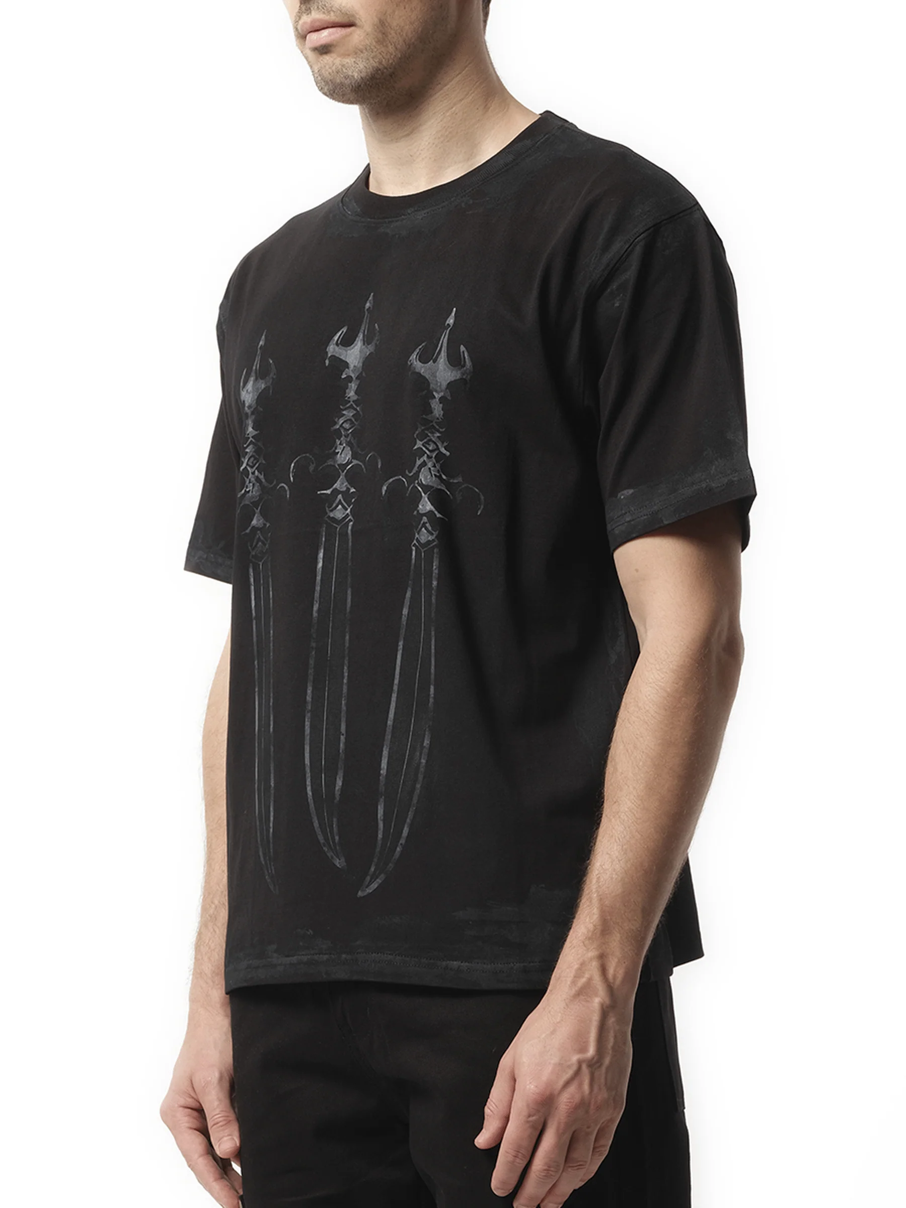 SanToRyu Master T-Shirt in Black - Image 5