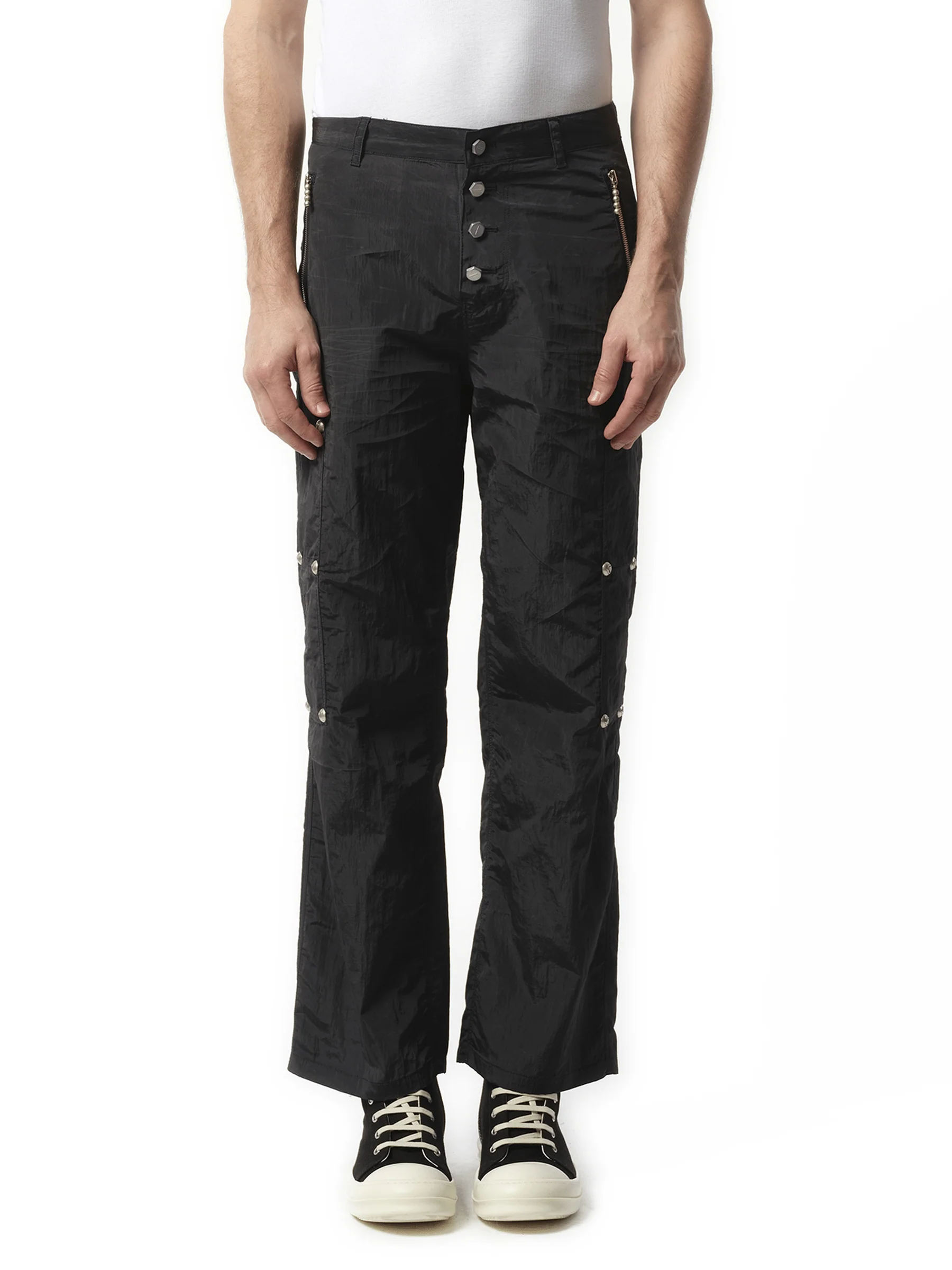 Scarred Bio Army Pants in Black