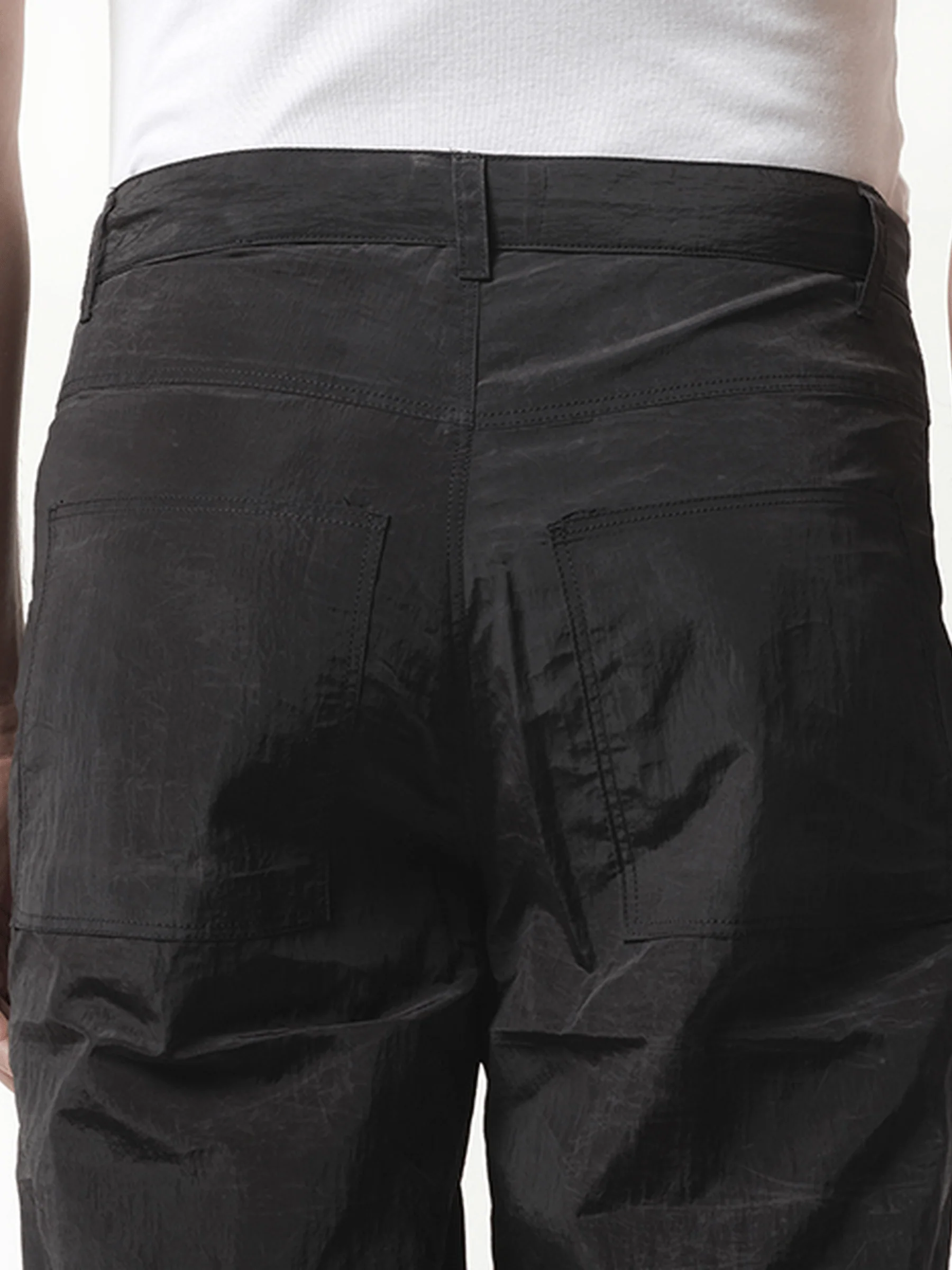 Scarred Bio Army Pants in Black - Image 3