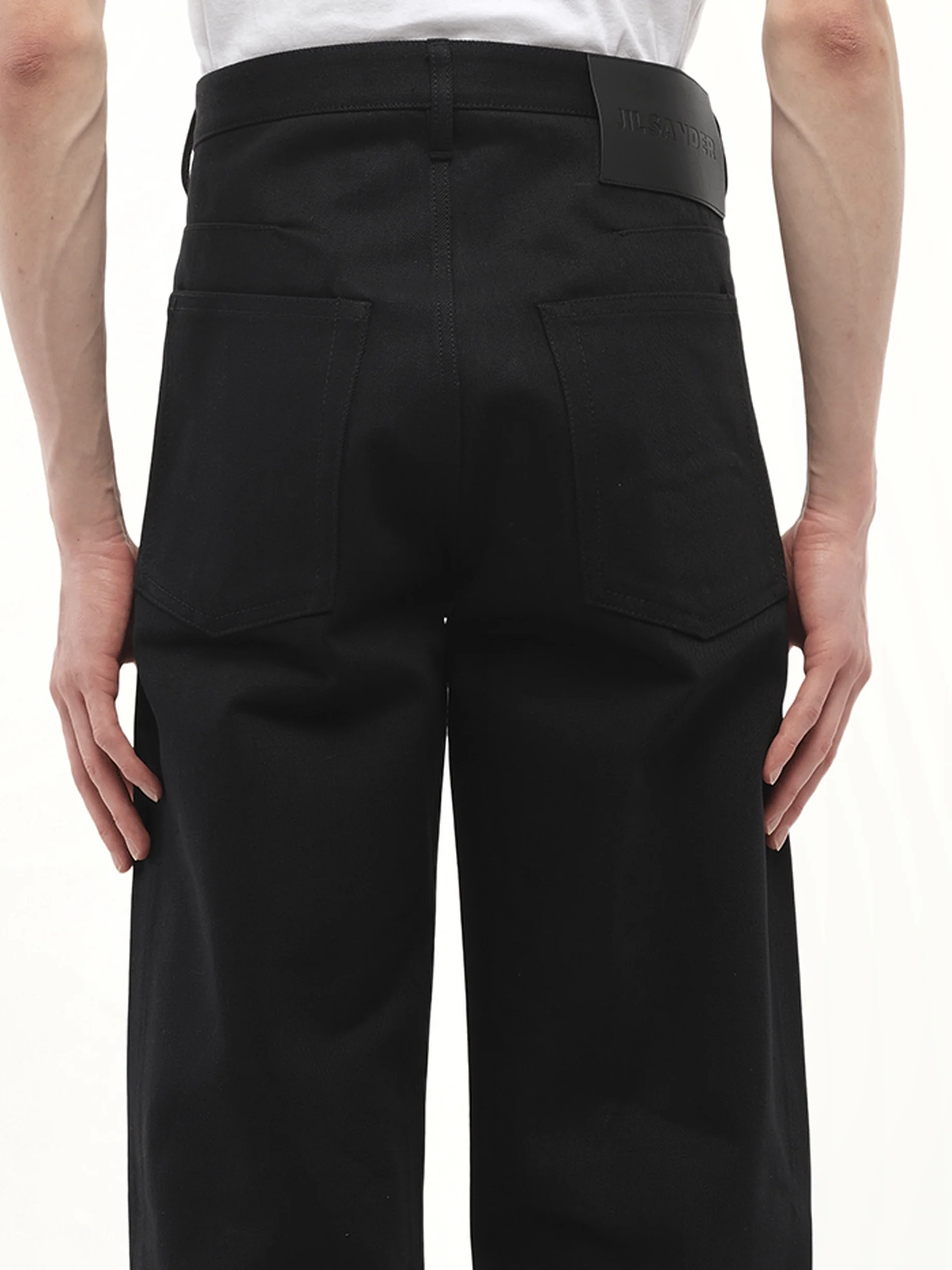 Selvedge Japanse Denim Jeans 03 in Black - Image 3