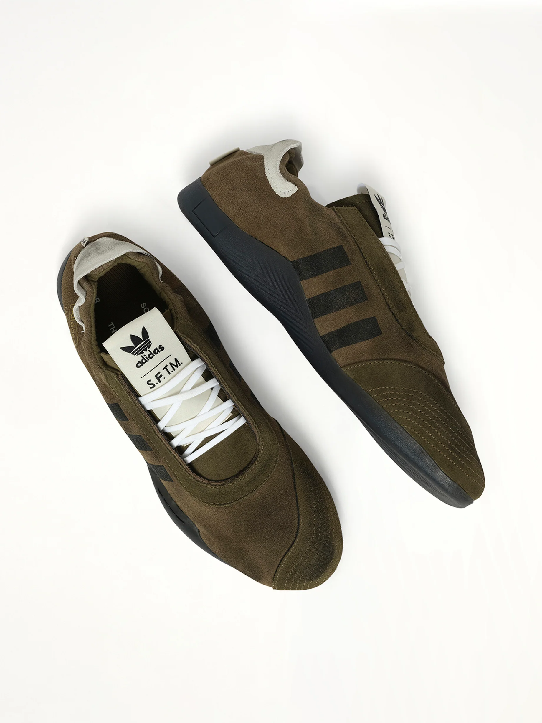 SFTM Taekwondo Sneaker in Olive - Image 4