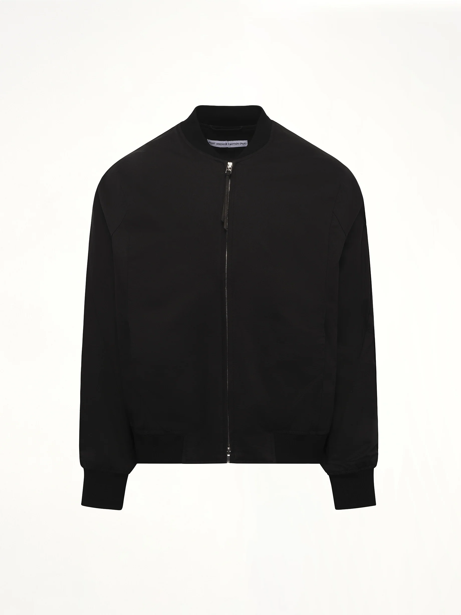 Shirring Bomber in Black - Image 2