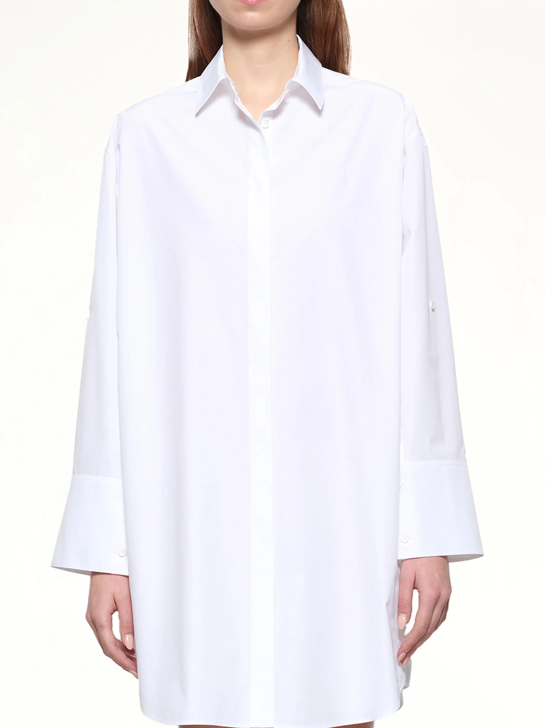 Shirt Dress in White