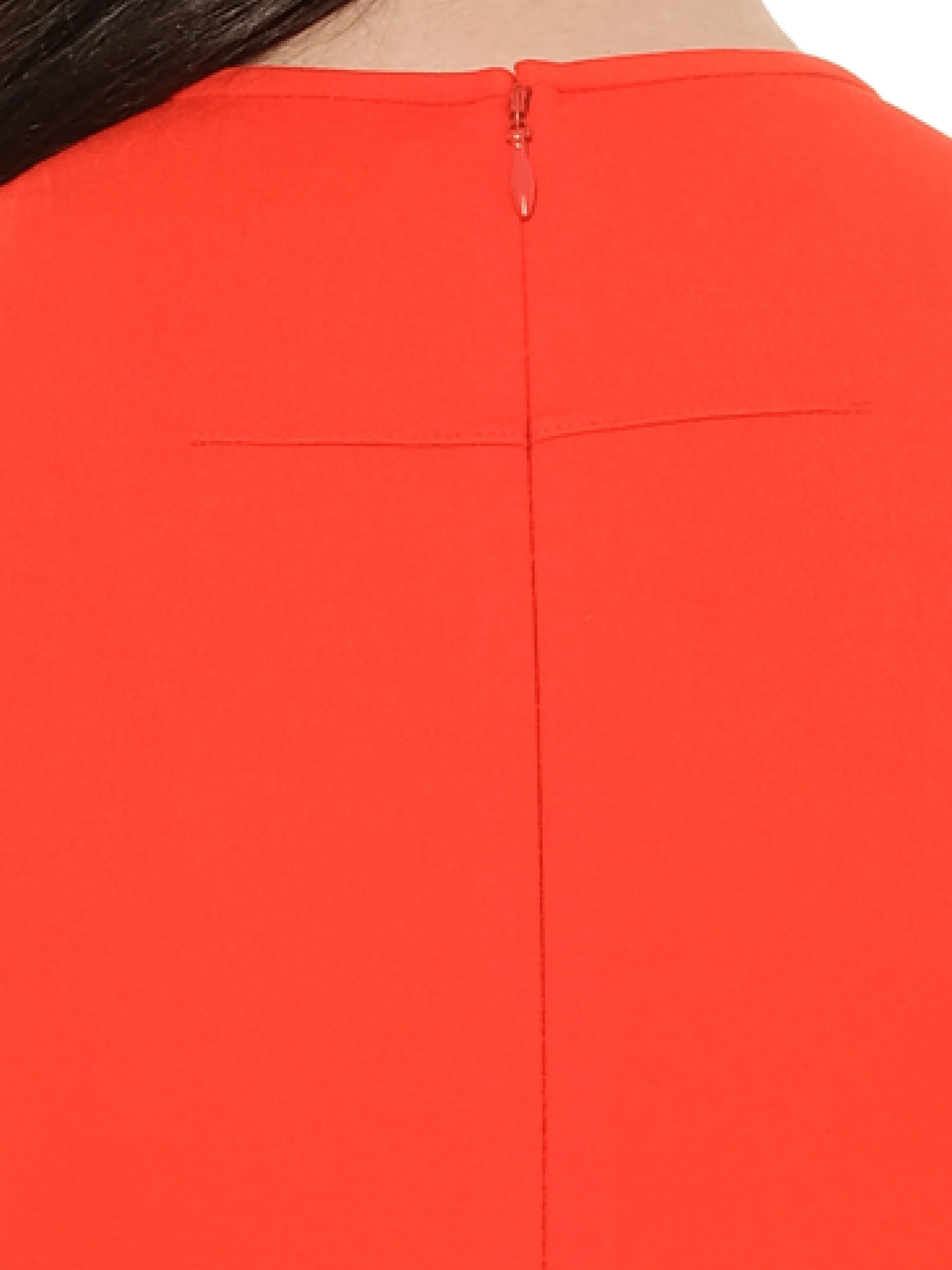 Short Dress in Orange - Image 3