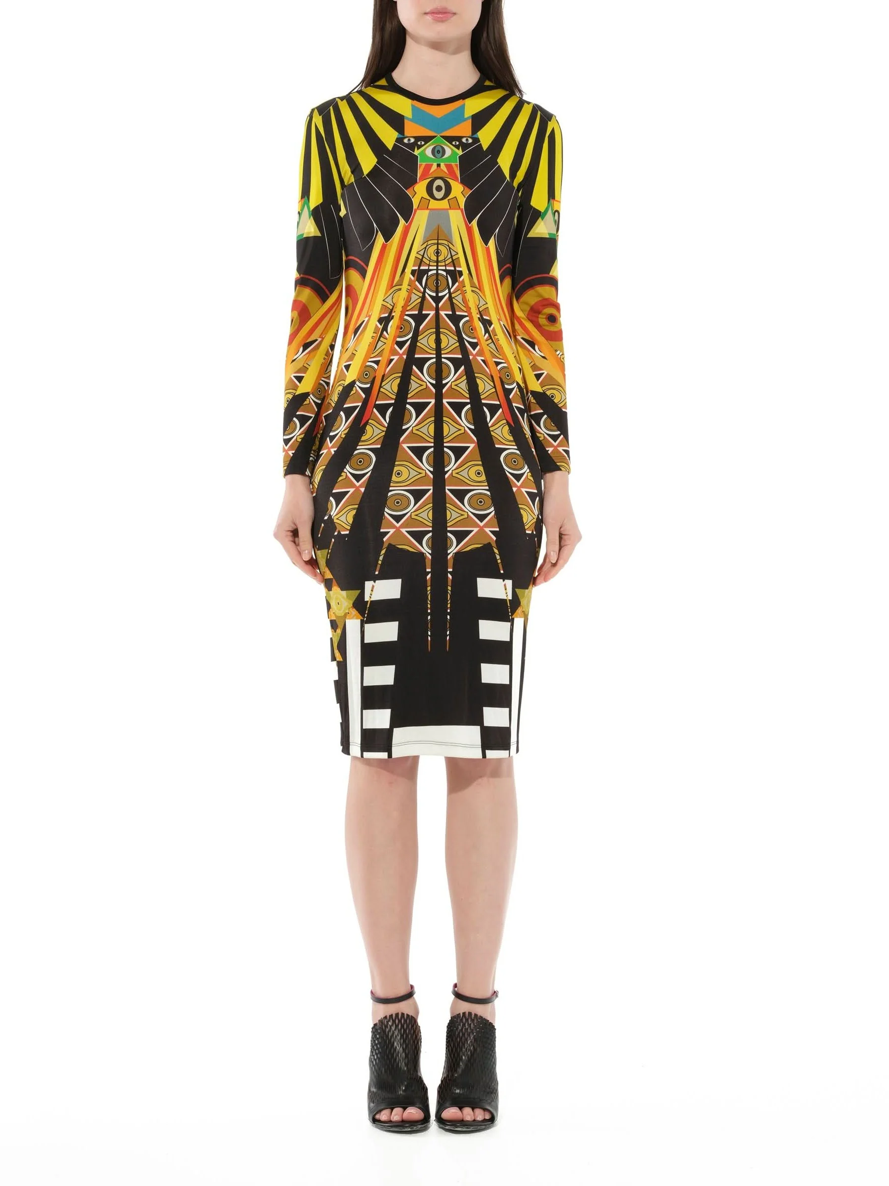Short Dress in Multicolor - Image 4