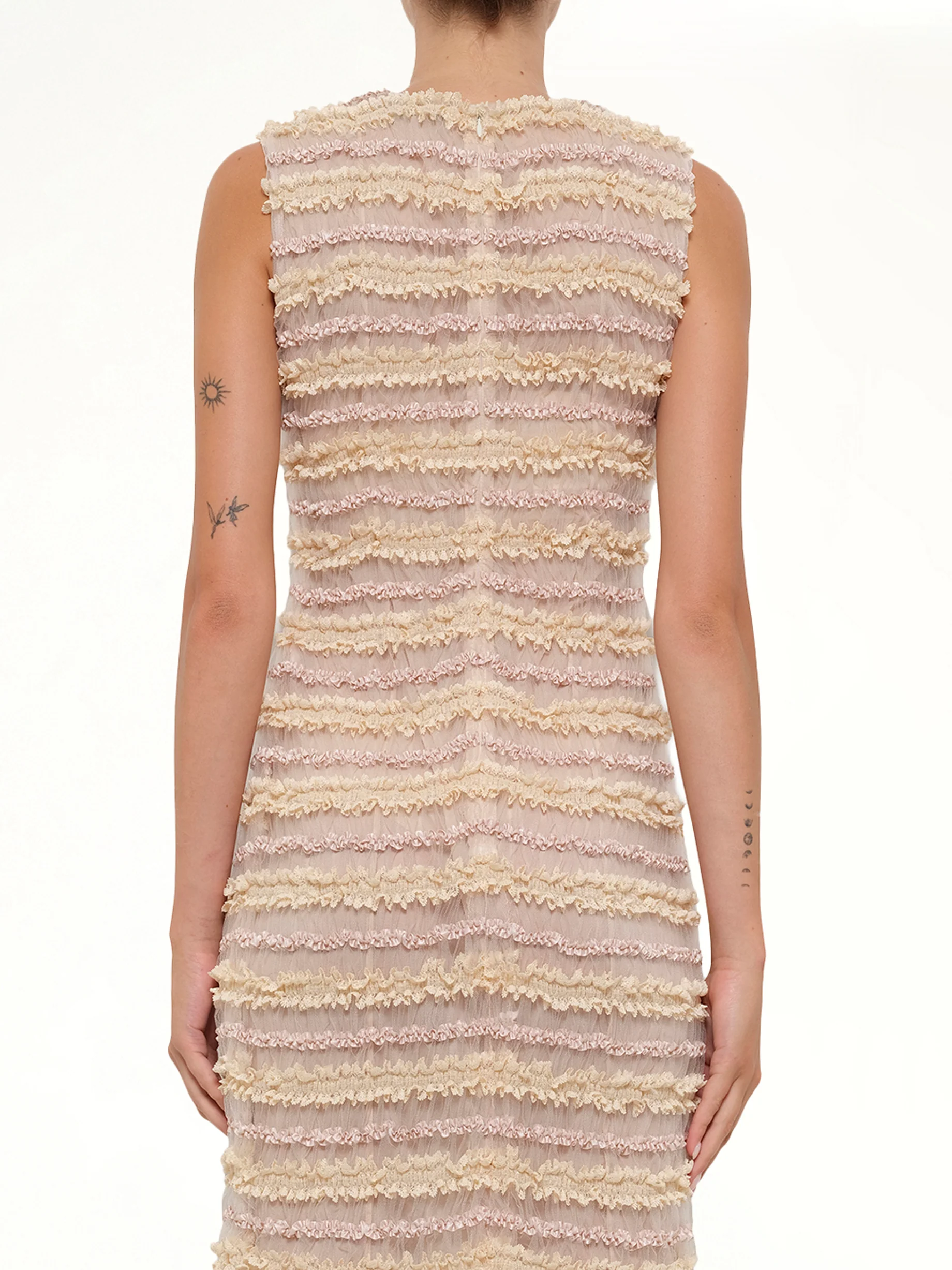 Short Dress in Pink - Image 3