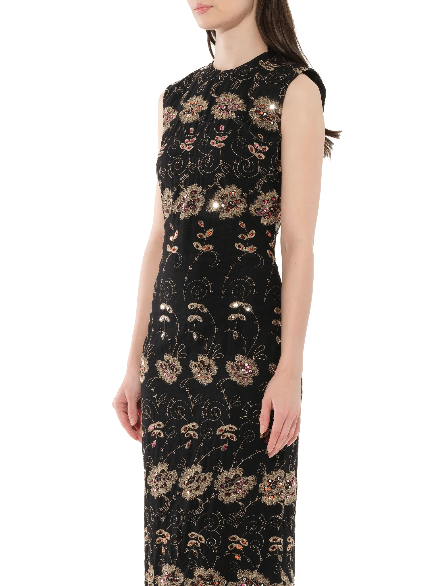 Short Dress in Black - Image 5