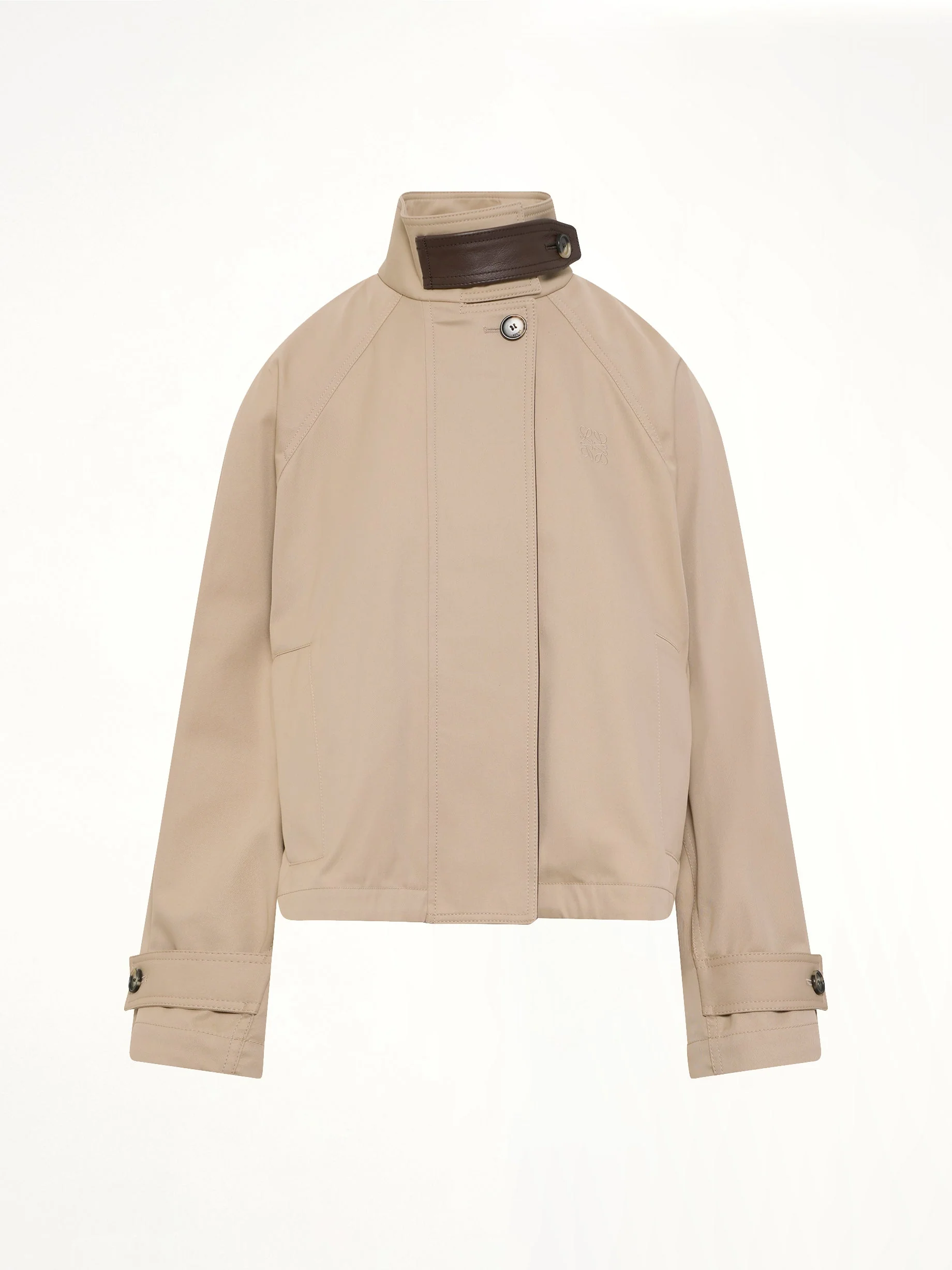 Short Parka in Beige - Image 2