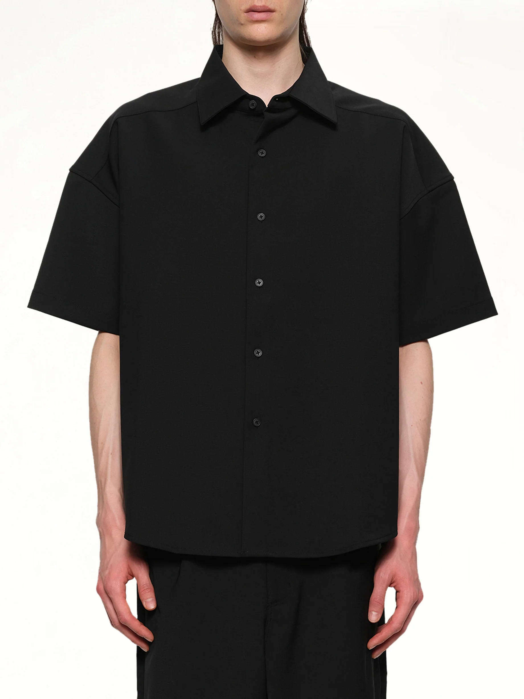 Short Sleeve Shirt in Black