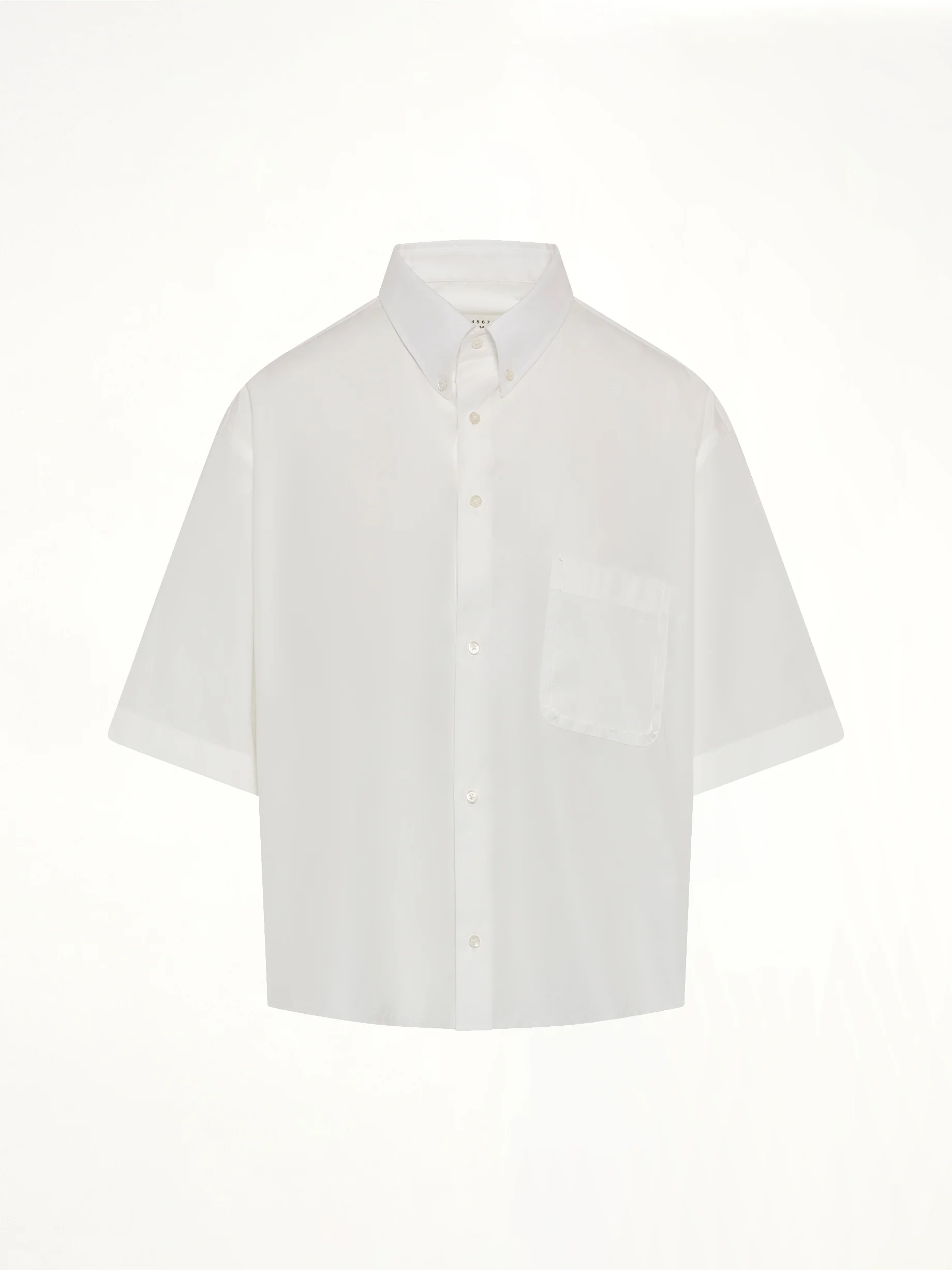 Short Sleeve Shirt in Off White - Image 2