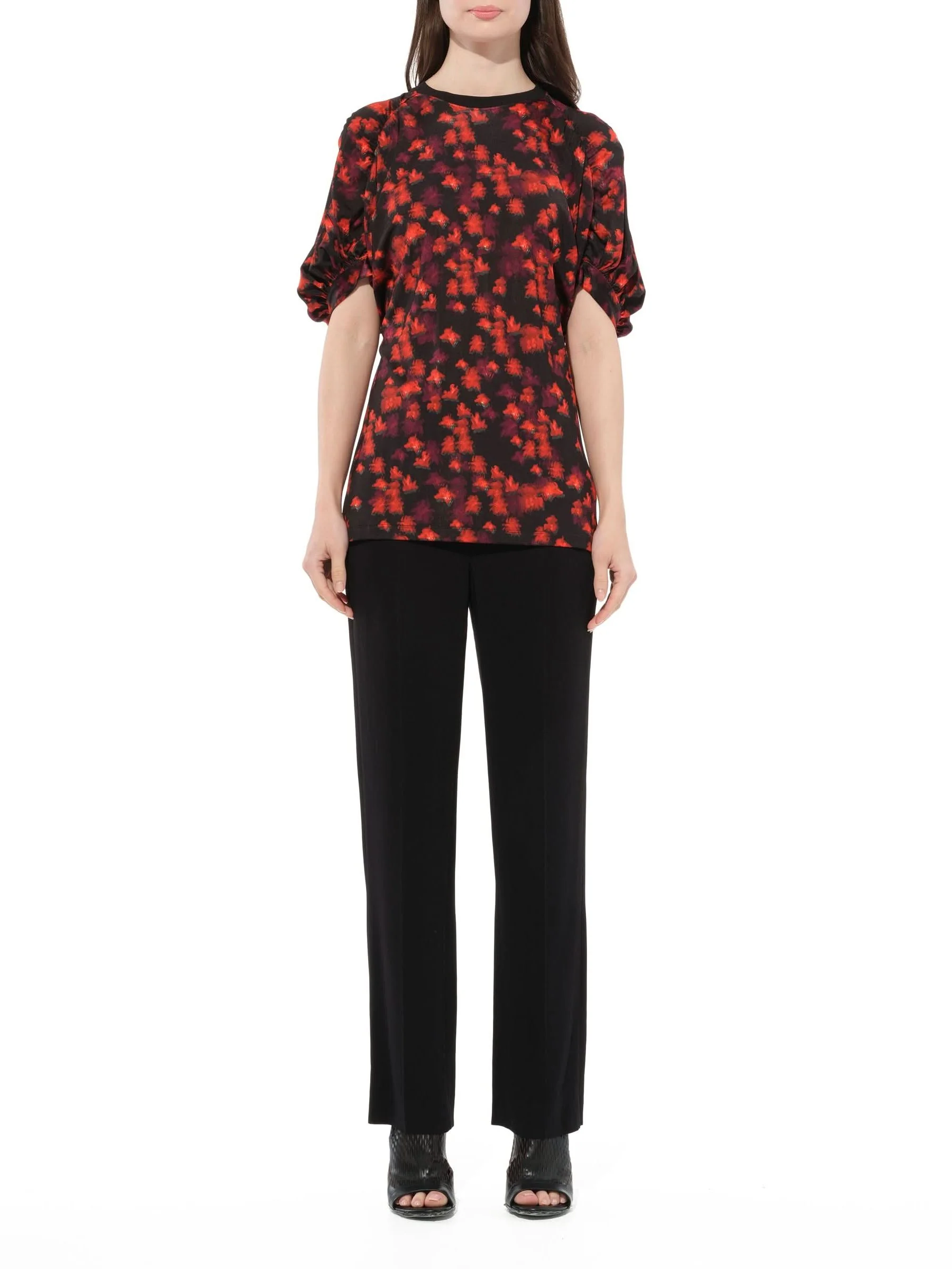 Short Sleeve Top in Multicolor - Image 4