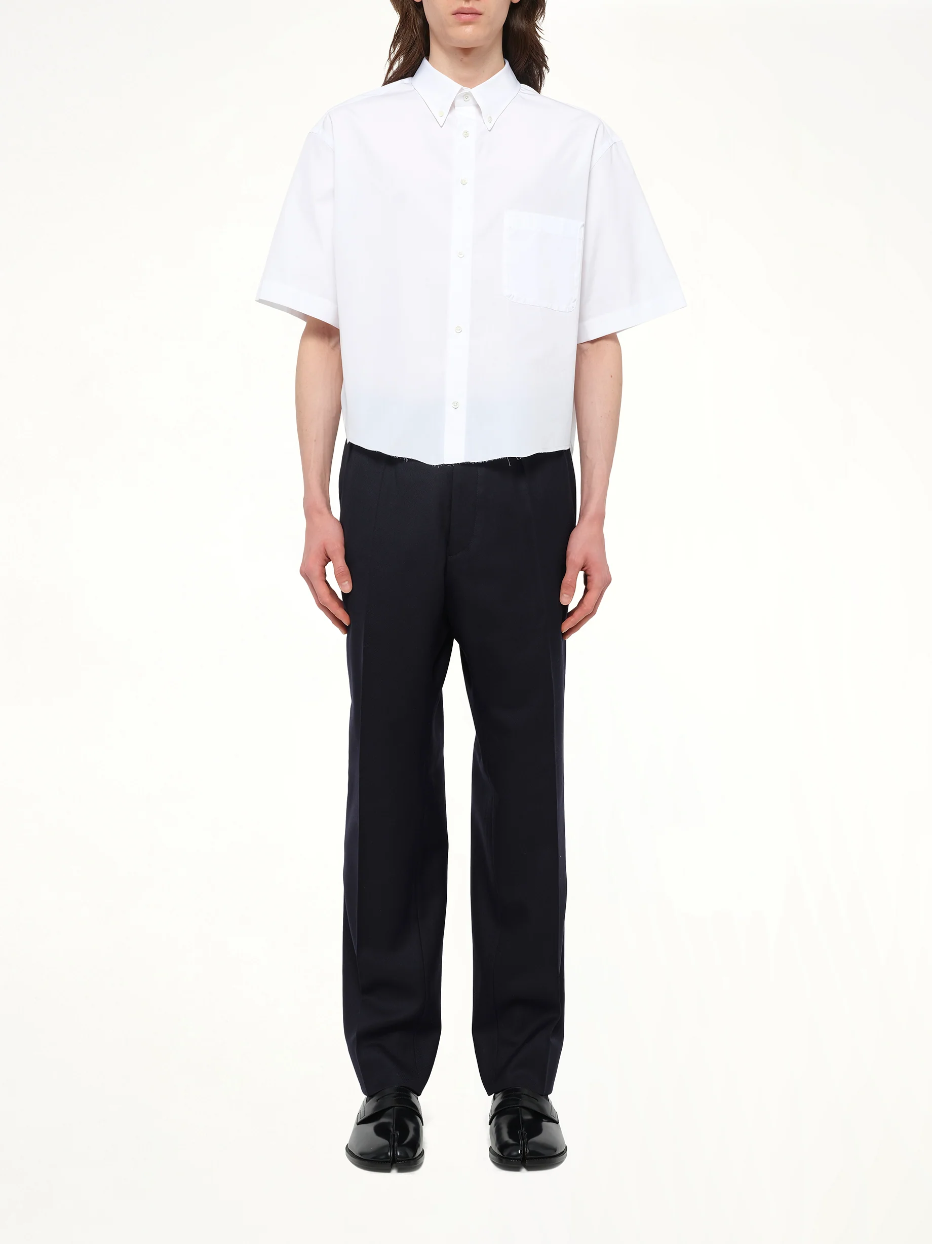 Short-sleeved Shirt in White - Image 7