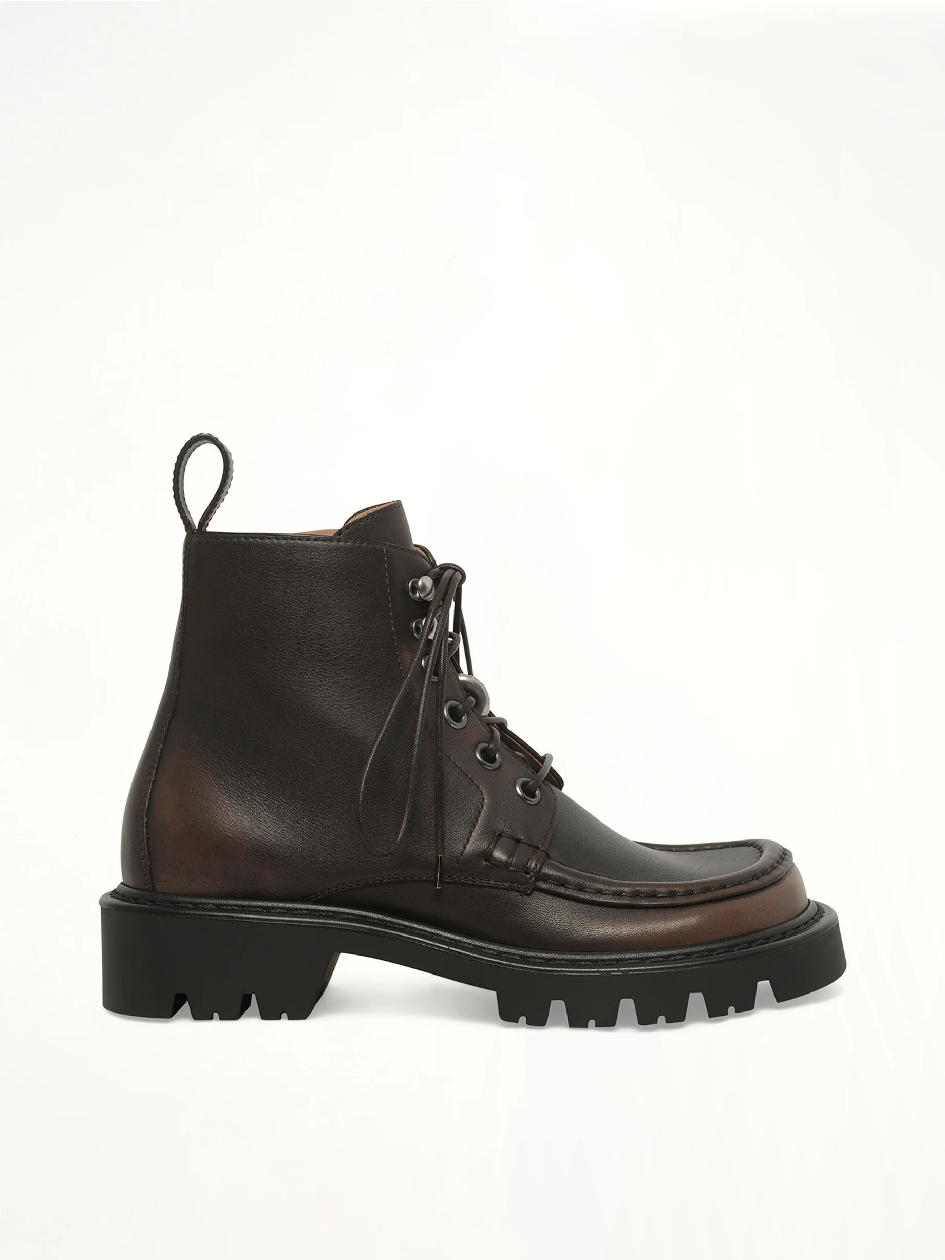 Sierra Bootie Donut in Dark Brown