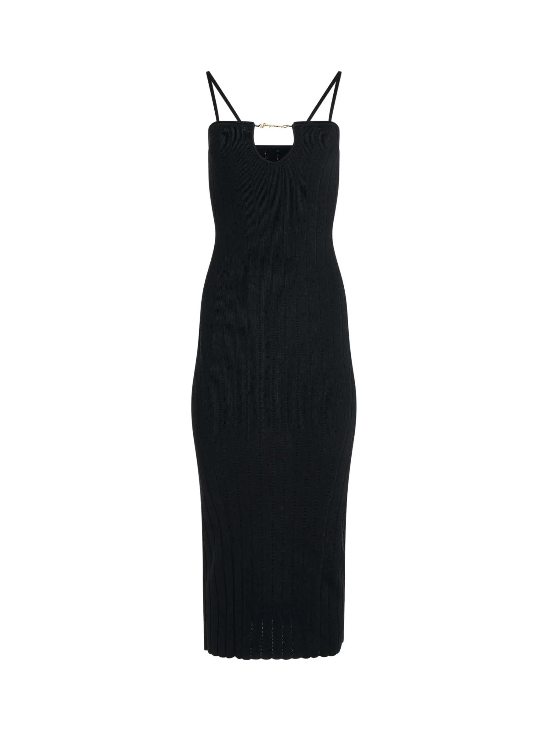 Sierra Bretelles Dress in Black