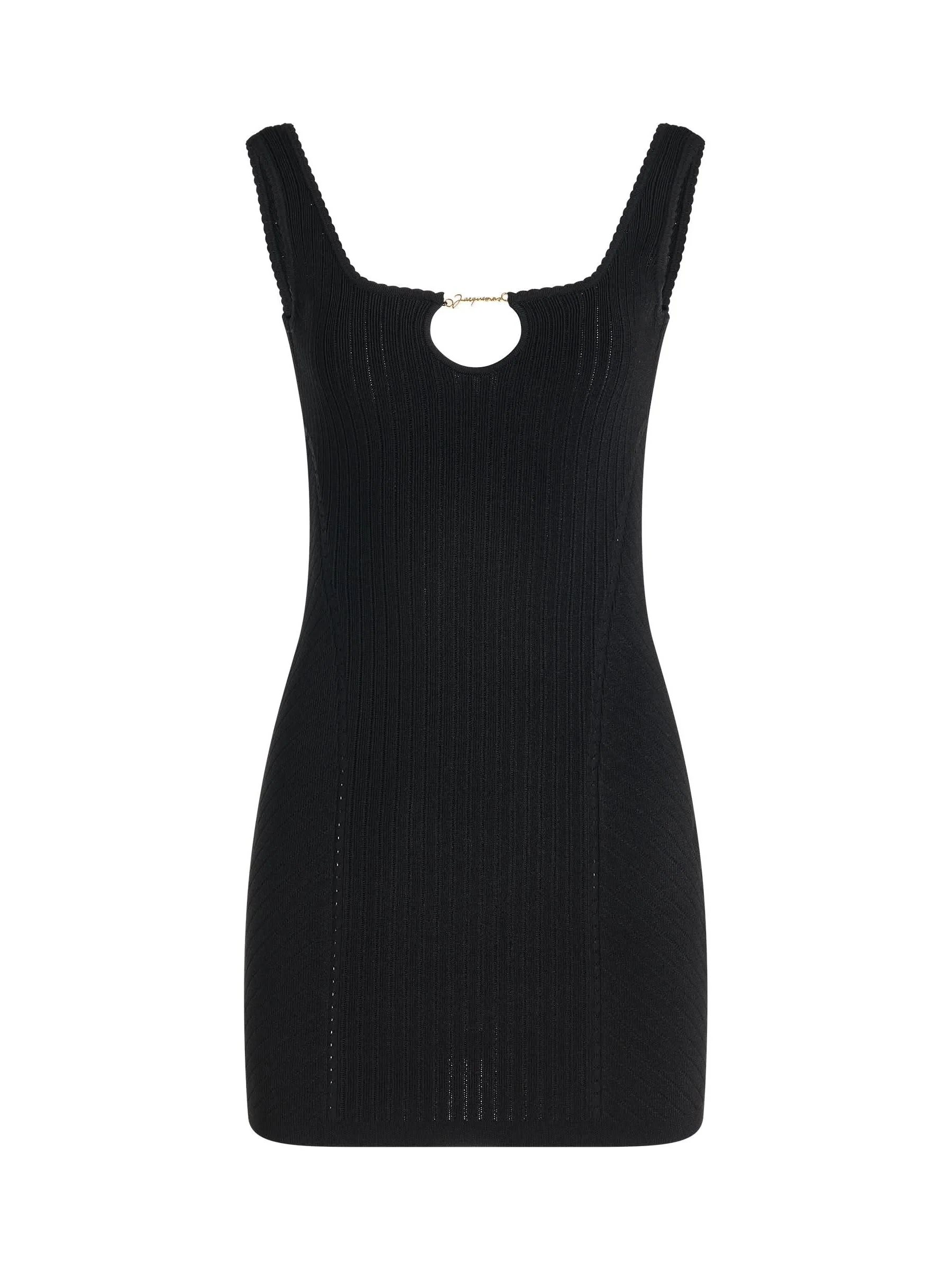 Sierra Lingerie Mini Dress in Black