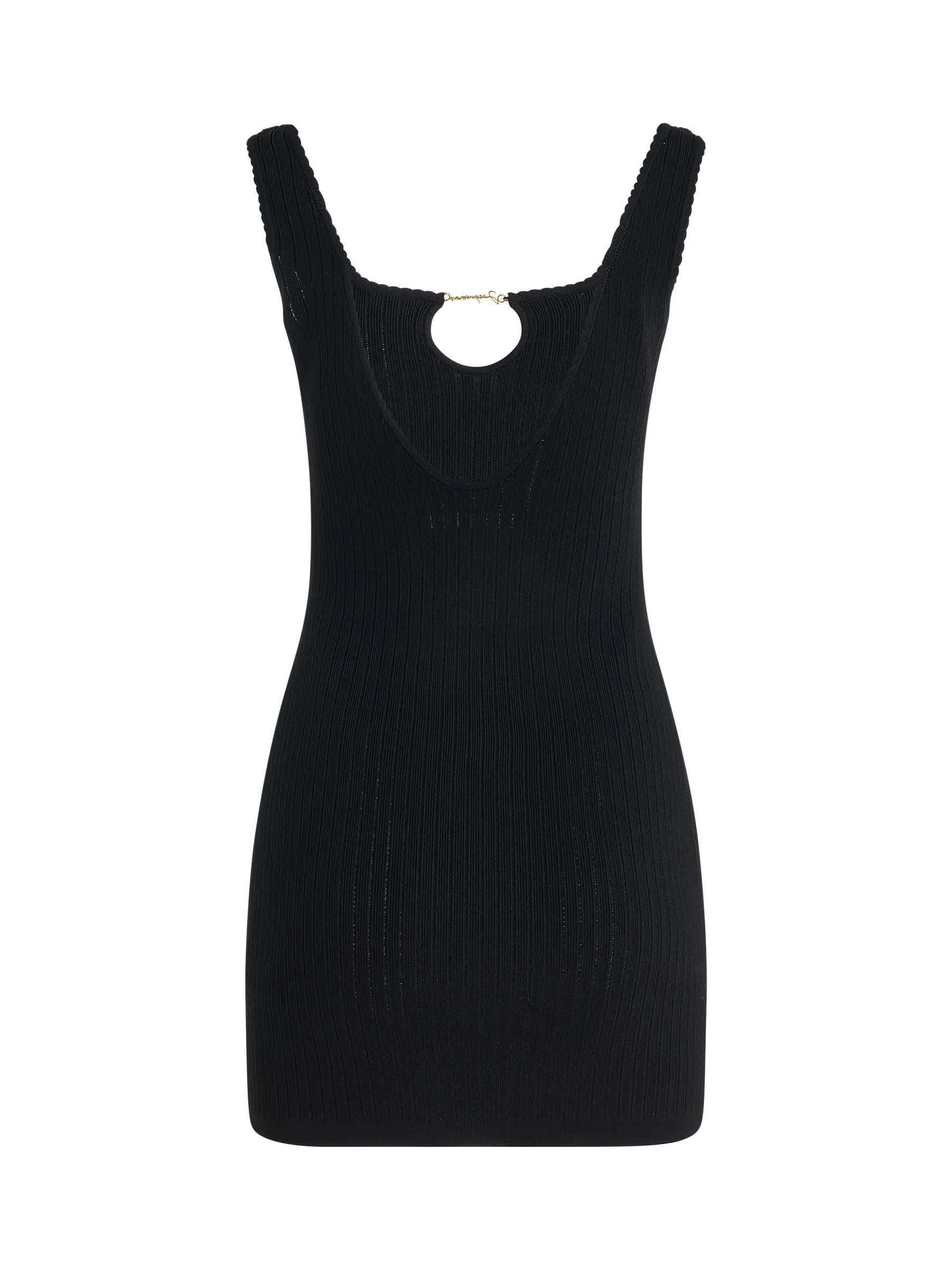 Sierra Lingerie Mini Dress in Black - Image 4