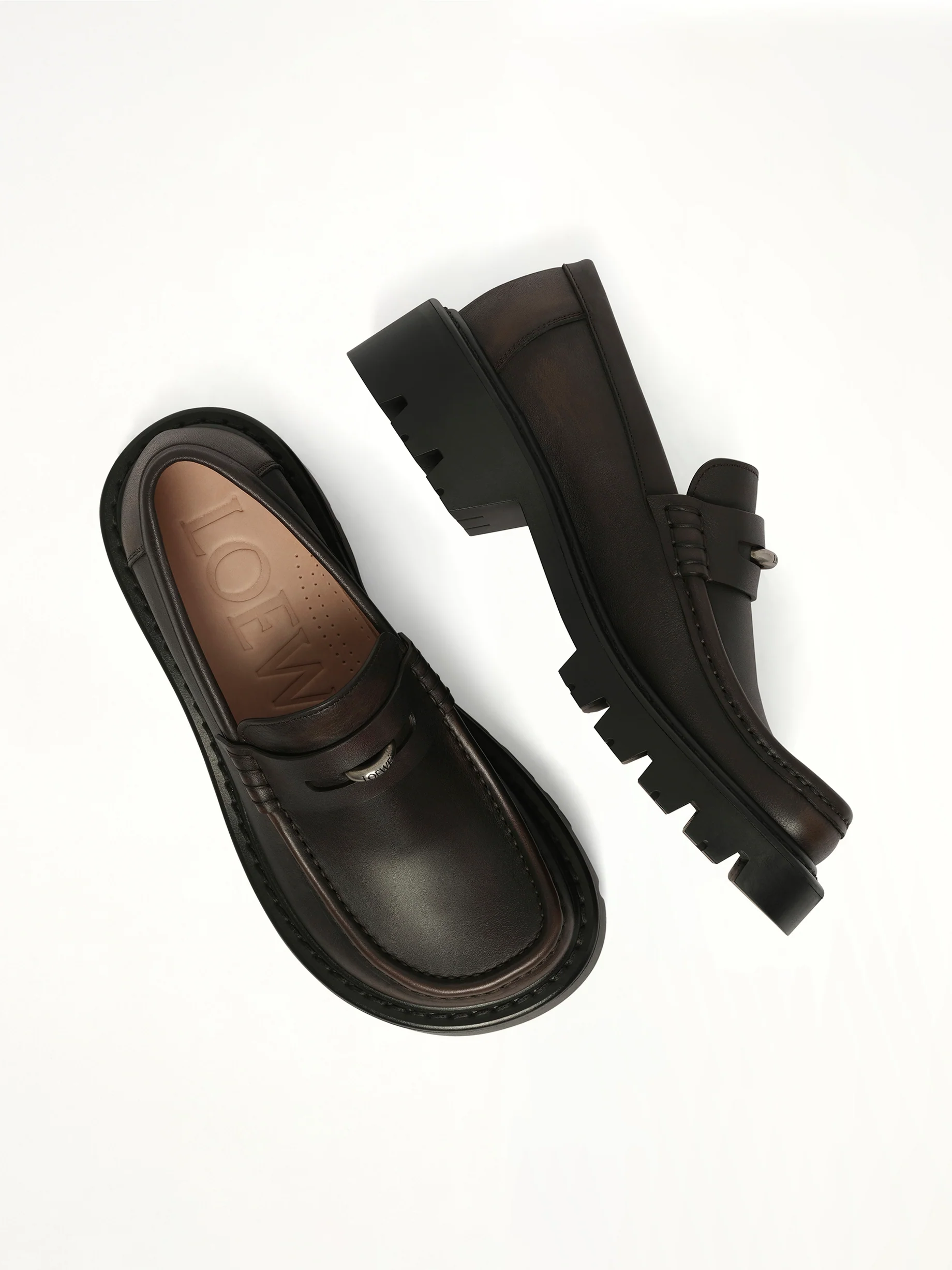 Sierra Loafer Donut in Dark Brown - Image 4