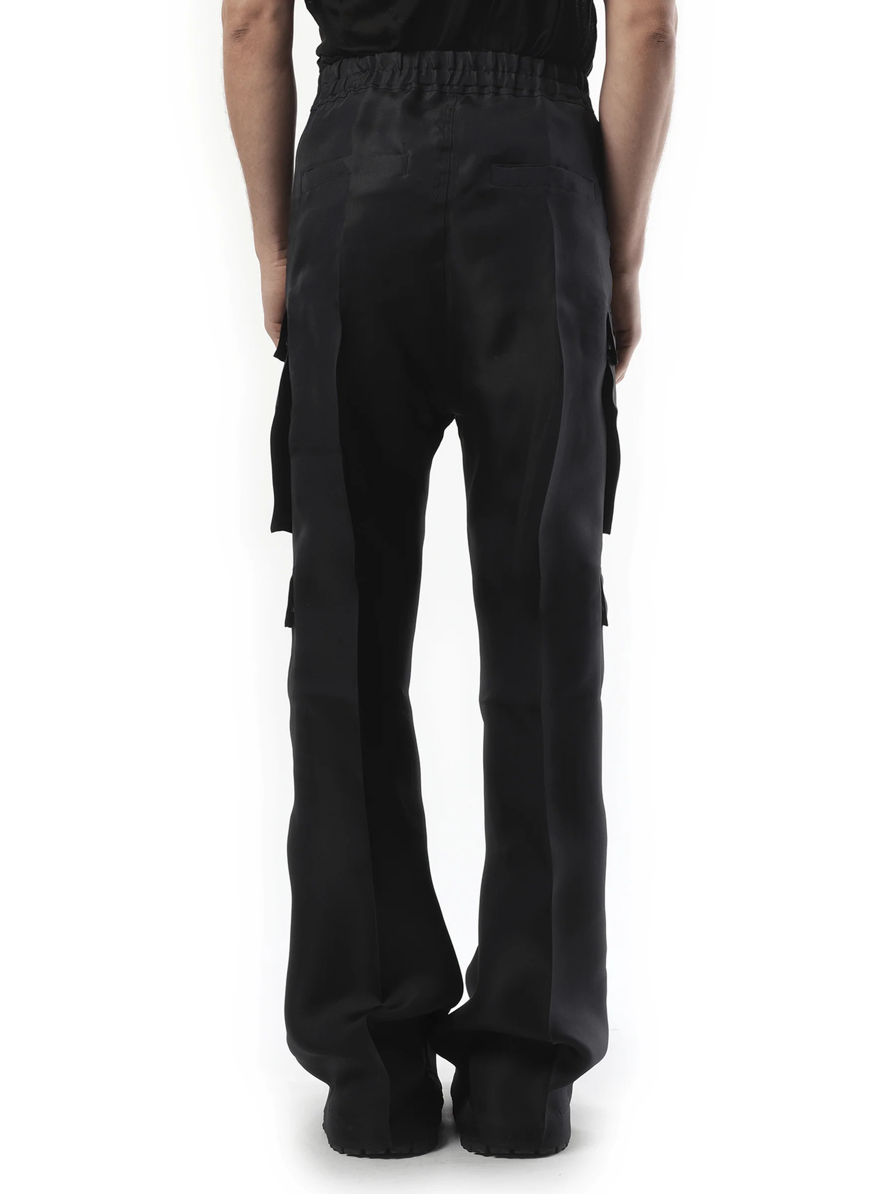 Silk Cargobelas in Black - Image 6