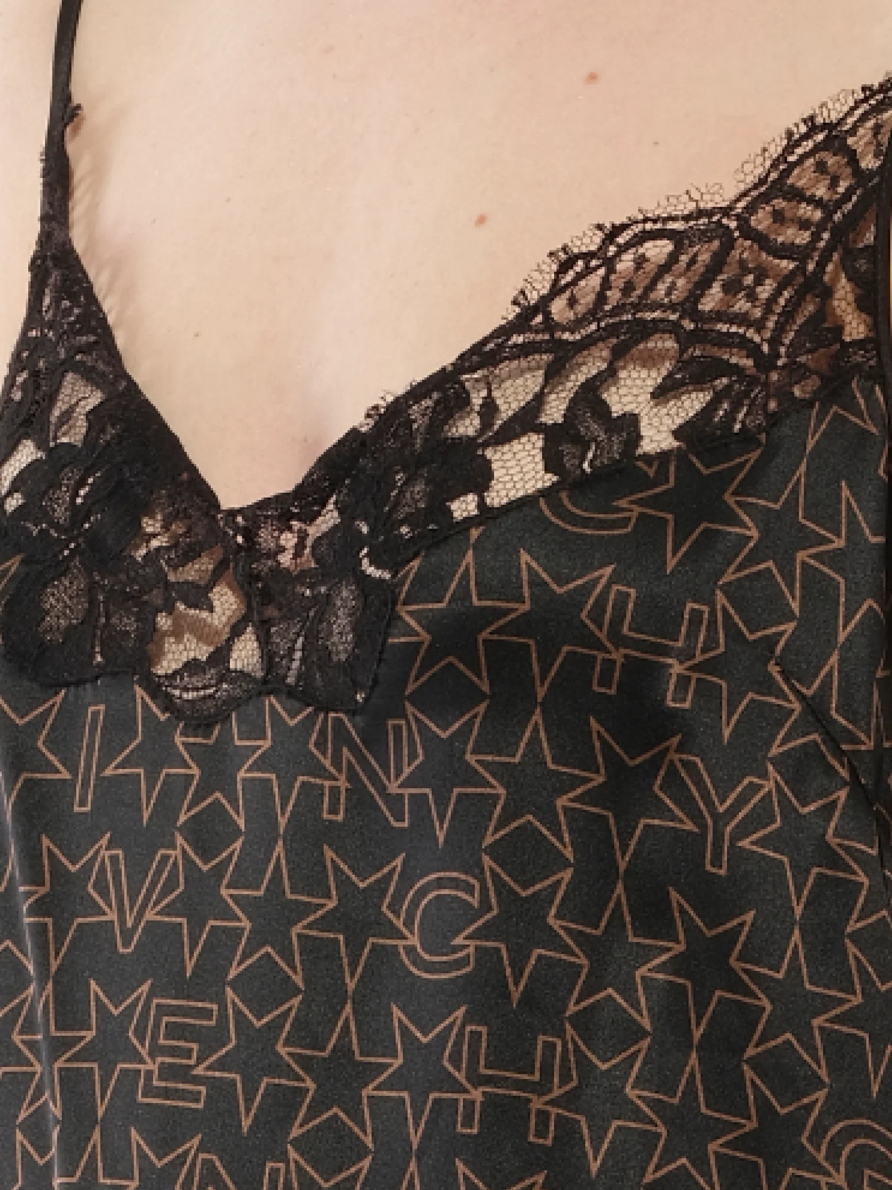 Silk Dress in Black - Image 2