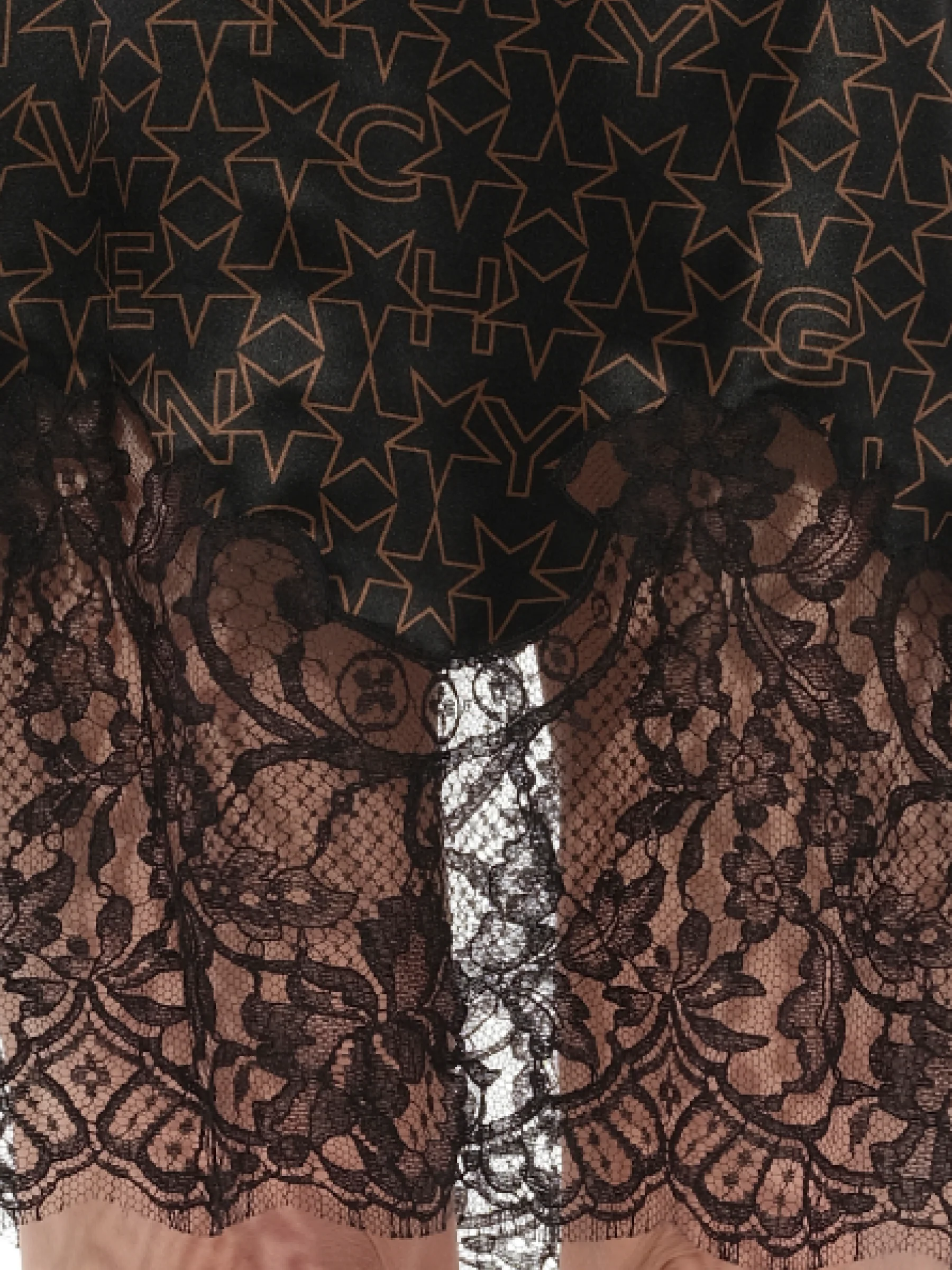 Silk Dress in Black - Image 3